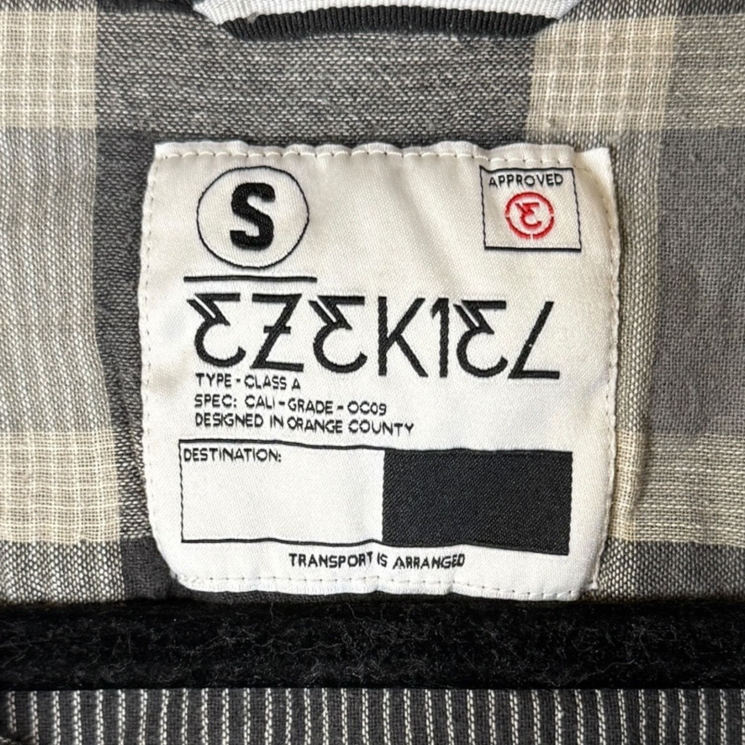 Ezekiel Ezekiel Long-Sleeve Shirt Men's Size S Black & Grey Plaid Size US S / EU 44-46 / 1 - 3 Thumbnail