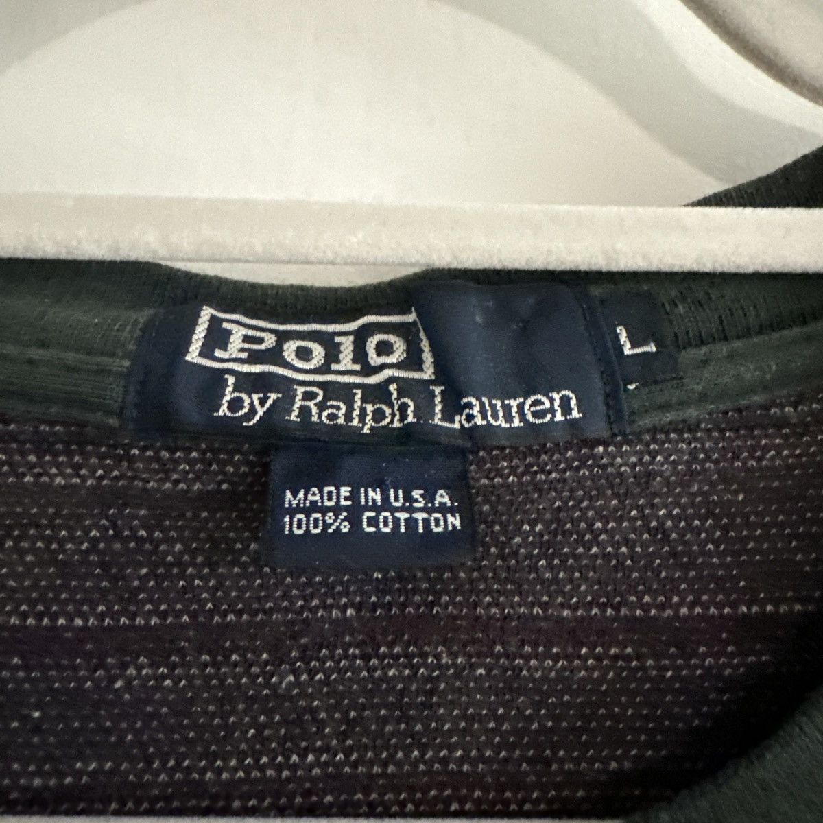 Polo Ralph Lauren Polo Ralph Lauren Winter Pattern Vintage L/S Tee Size US L / EU 52-54 / 3 - 2 Thumbnail