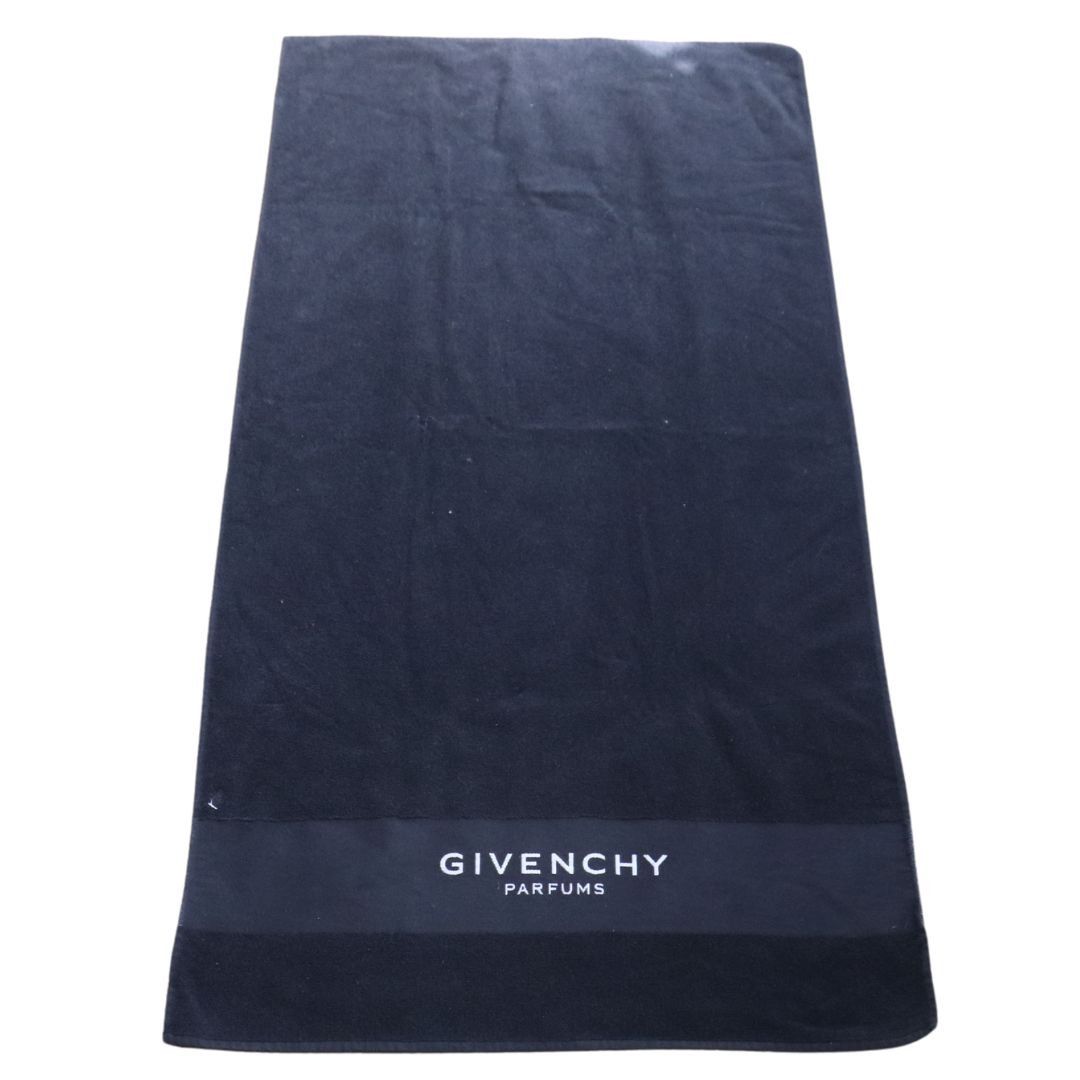 image of Givenchy Parfums Black Beach Towel, Women's