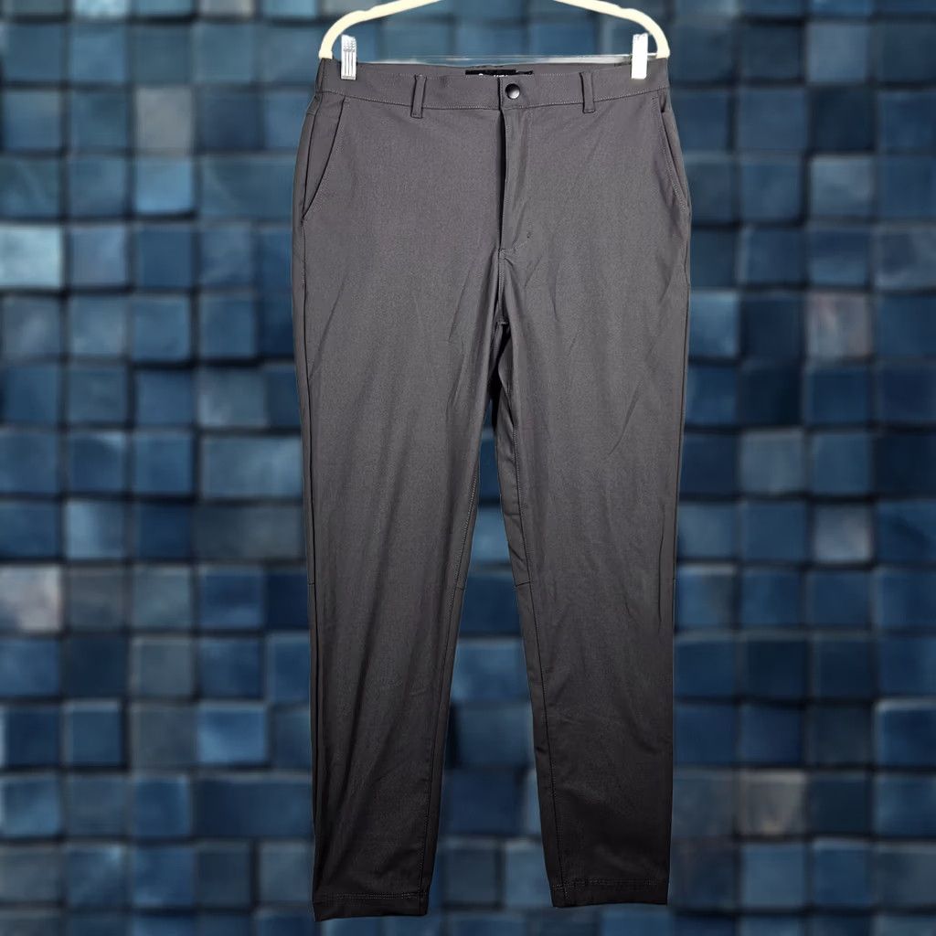 Vintage Cuts Men's Dark Grey Outdoor Hiking Jogger Chino Slacks Pocket Pant Size L Size US 33 - 1 Thumbnail