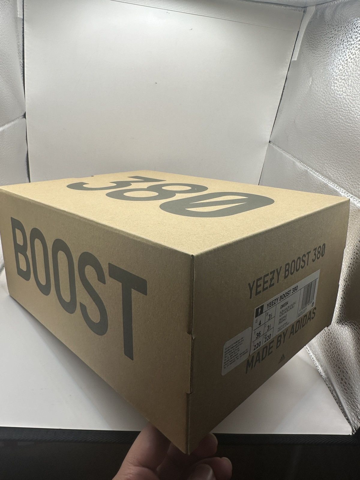 Adidas Adidas Yeezy Boost 380 Alien Blue Size US 4 / IT 34 - 14 Thumbnail