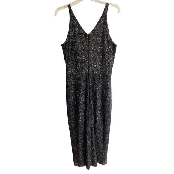 Dress the Population Dress The Population black sequin sheath maxi long dress wo Size L / US 10 / IT 46 - 3 Thumbnail
