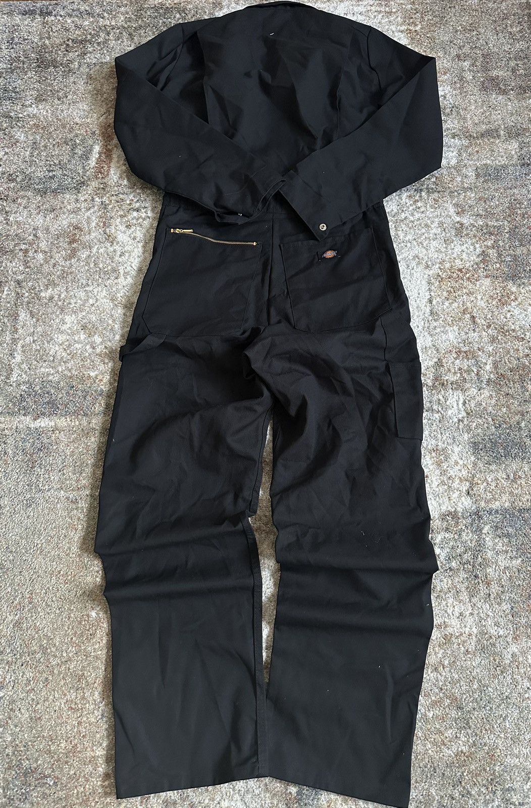 Dickies 🔥 Dickies Long Sleeve Deluxe Coverall Jumpsuit Overall Size US 31 - 2 Thumbnail