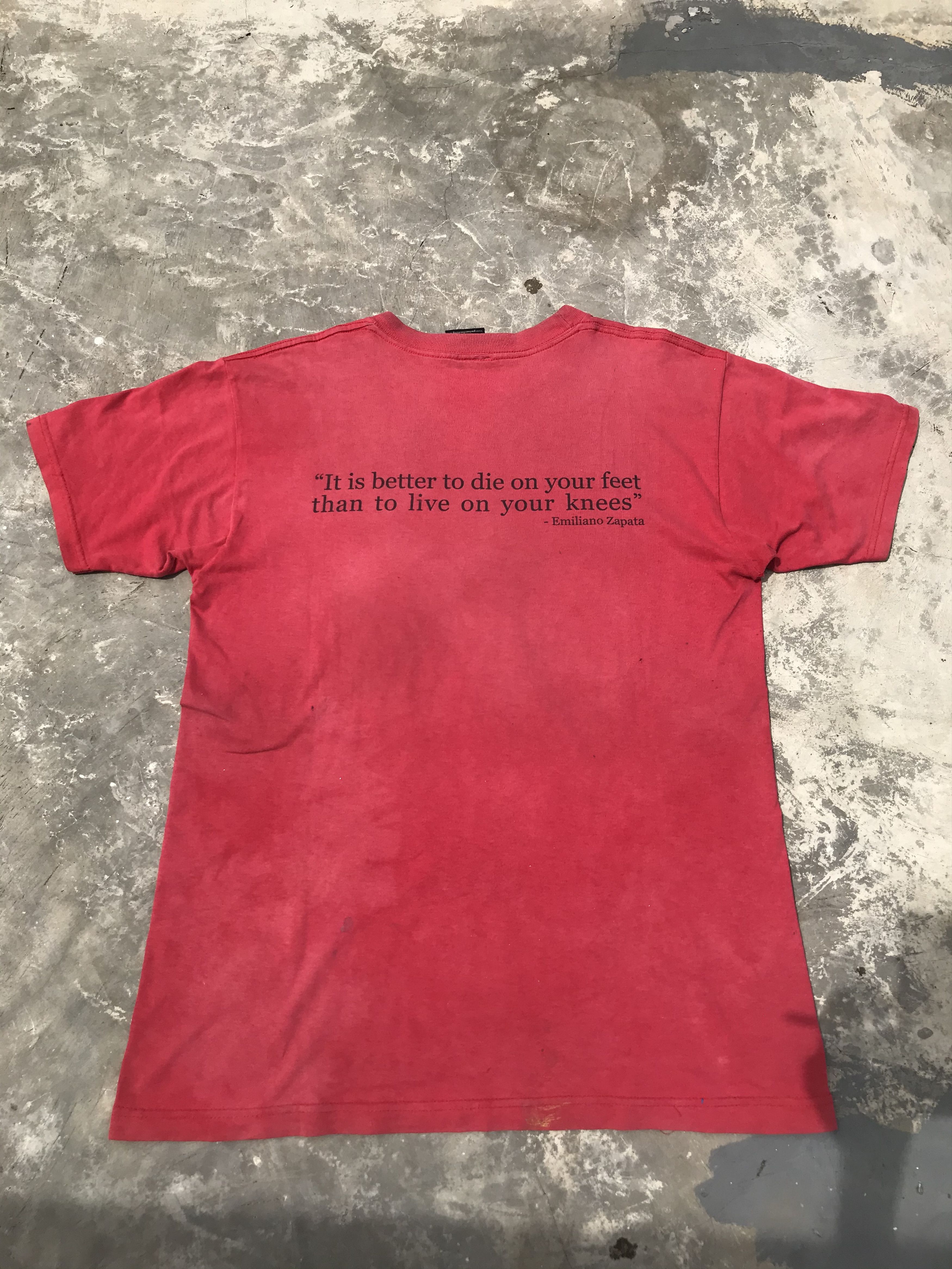 Band Tees × Rage Against The Machine × Vintage Vintage Rage Against The Machine 2000 "Emiliano Zapata" Size US L / EU 52-54 / 3 - 7 Thumbnail