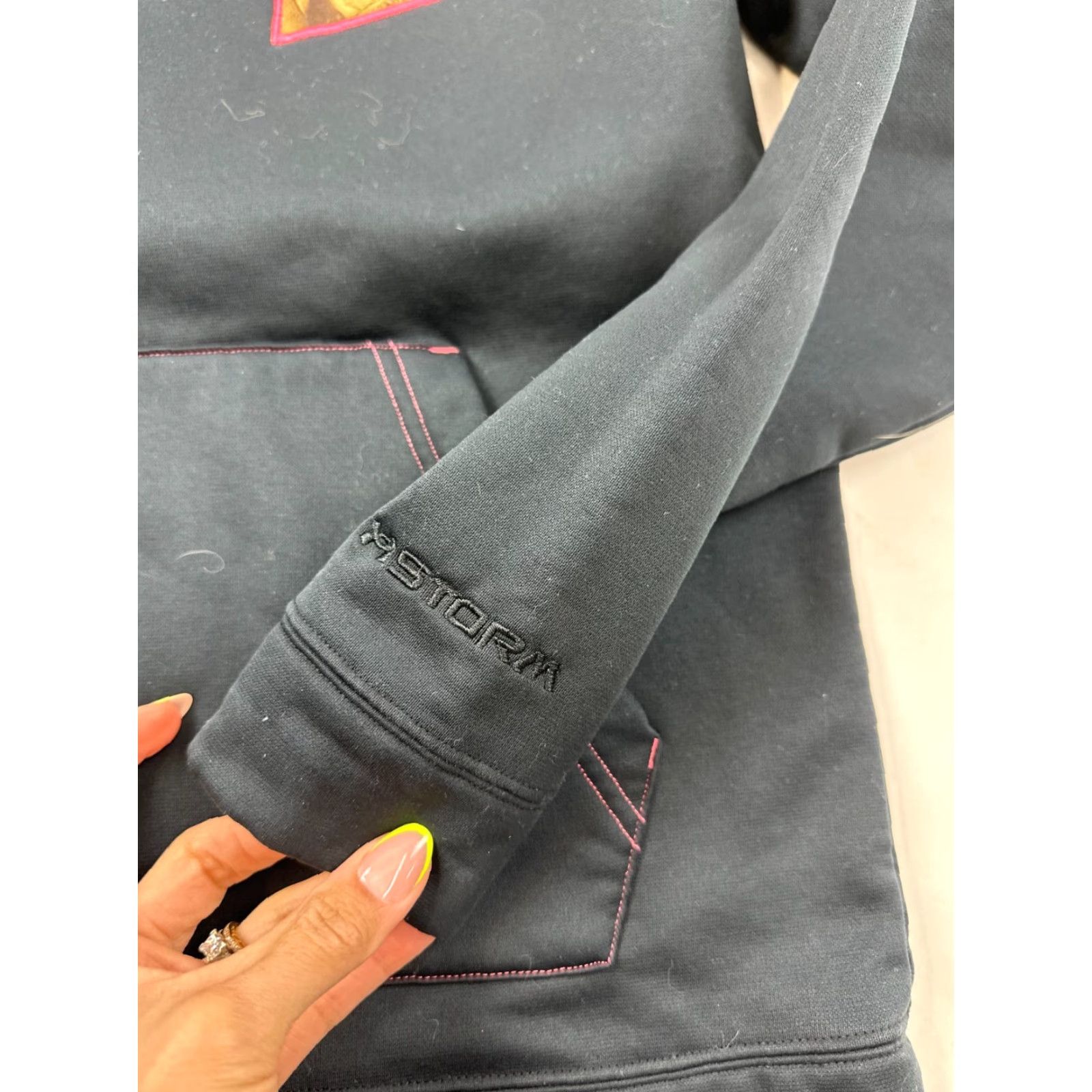 Under Armour Under Armour Hoodie Sweatshirt Womens Small Black UA Storm ColdGear Long Sleeve Size S / US 4 / IT 40 - 4 Thumbnail