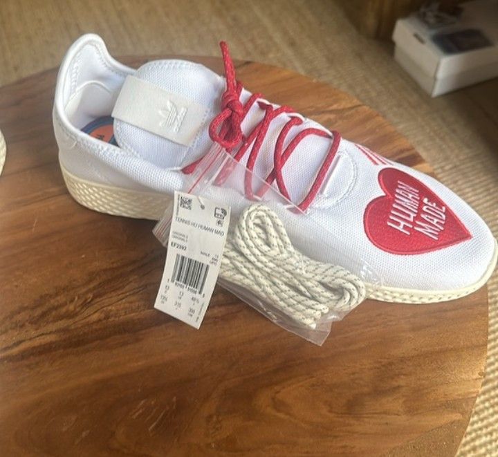 Adidas × Human Made Adidas Stan Smith x Pharrell Williams x human-made Love 13.5 Size US 13 / EU 46 - 7 Thumbnail