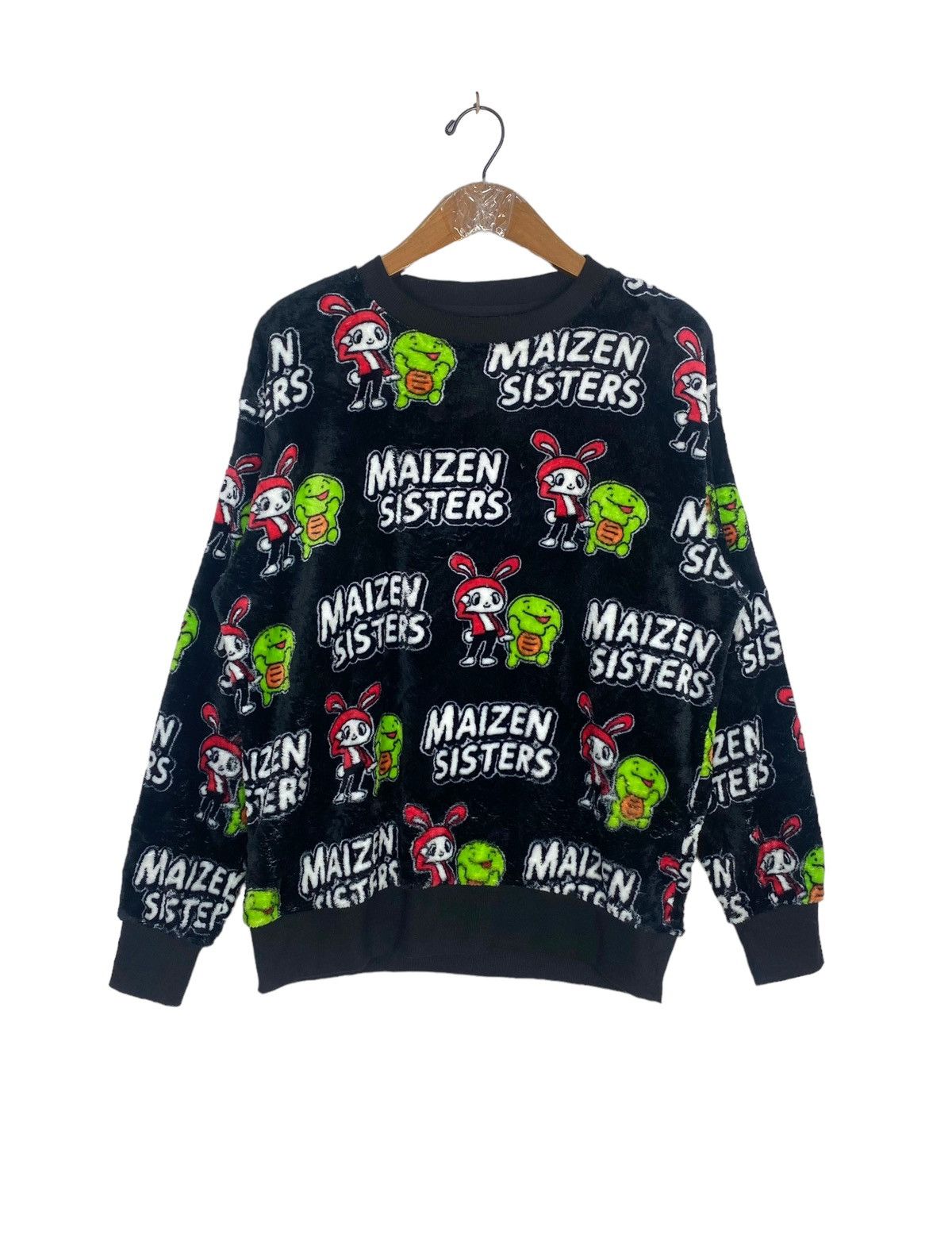 Japanese Brand Rare‼️ Maizen Sisters Zenichi and Mickey Fleece Full Print Size M / US 6-8 / IT 42-44 - 1 Thumbnail