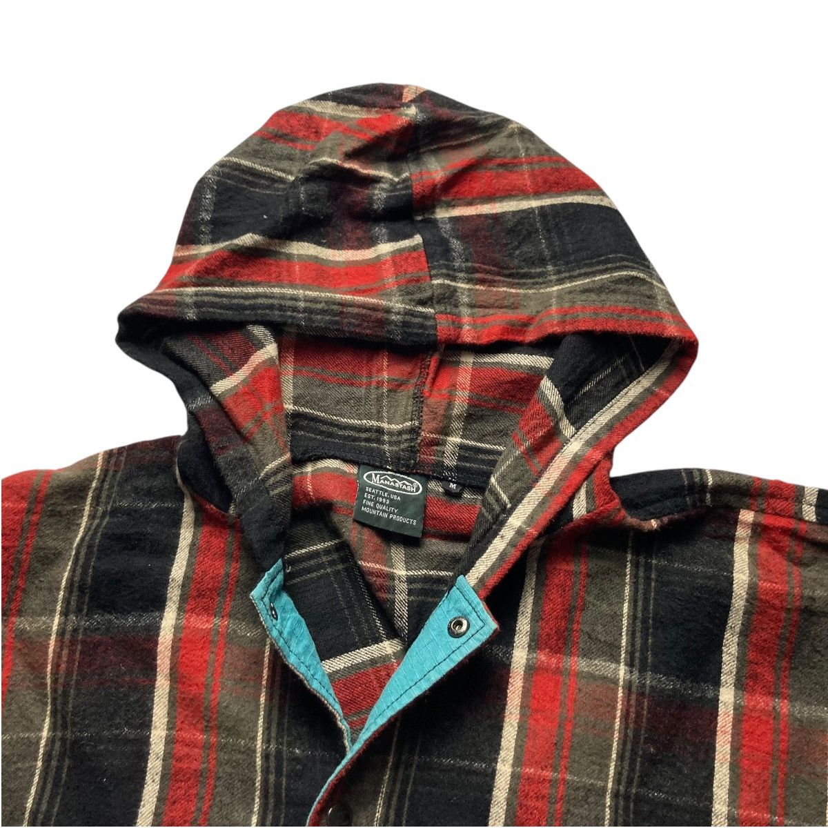 Manastash MANATASH MULTICOLOR CHECKERED PONCHO Size US M / EU 48-50 / 2 - 1 Thumbnail