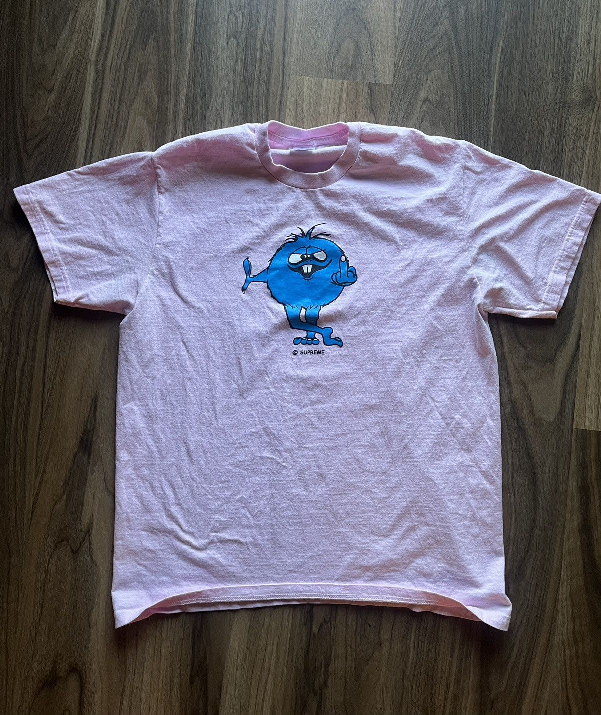 Streetwear × Supreme × Vintage Supreme Camacho T-shirt Pink 