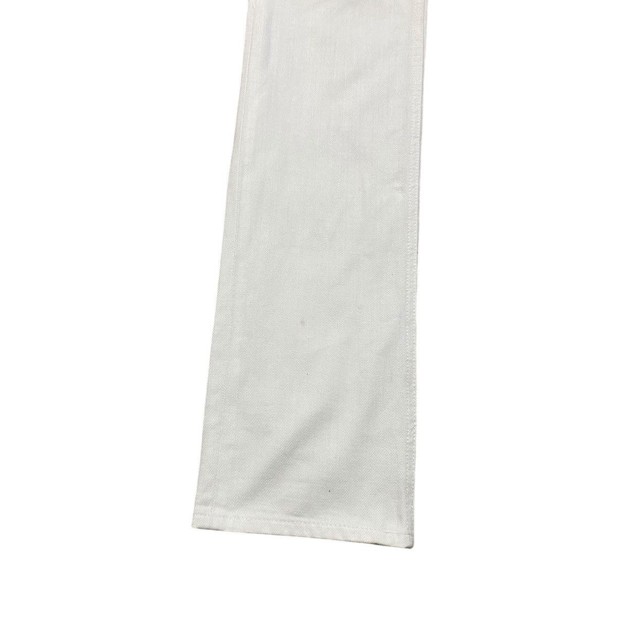 Yohji Yamamoto A.A.R Against All Risks White Denim Zipper Jeans Size US 29 - 7 Thumbnail