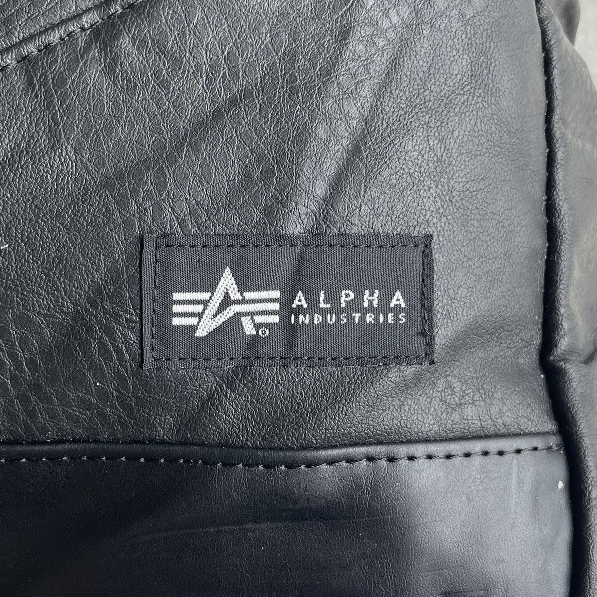 Alpha Industries Alpha Industries Black Backpack Size ONE SIZE - 5 Thumbnail
