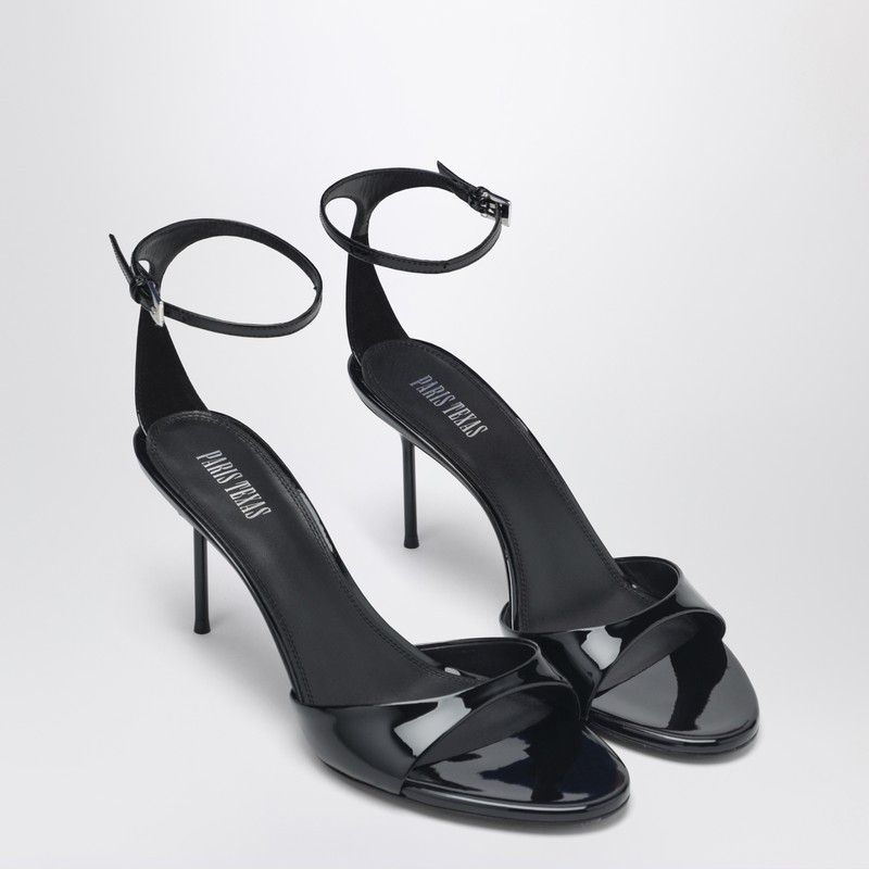 Paris Texas Paris Texas Lidia Black Patent Leather Sandal Size US 11 / IT 41 - 1 Thumbnail