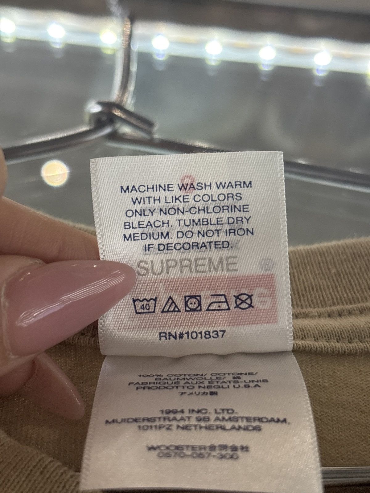 Supreme SUPREME BOGO SIZE S Size US S / EU 44-46 / 1 - 6 Thumbnail