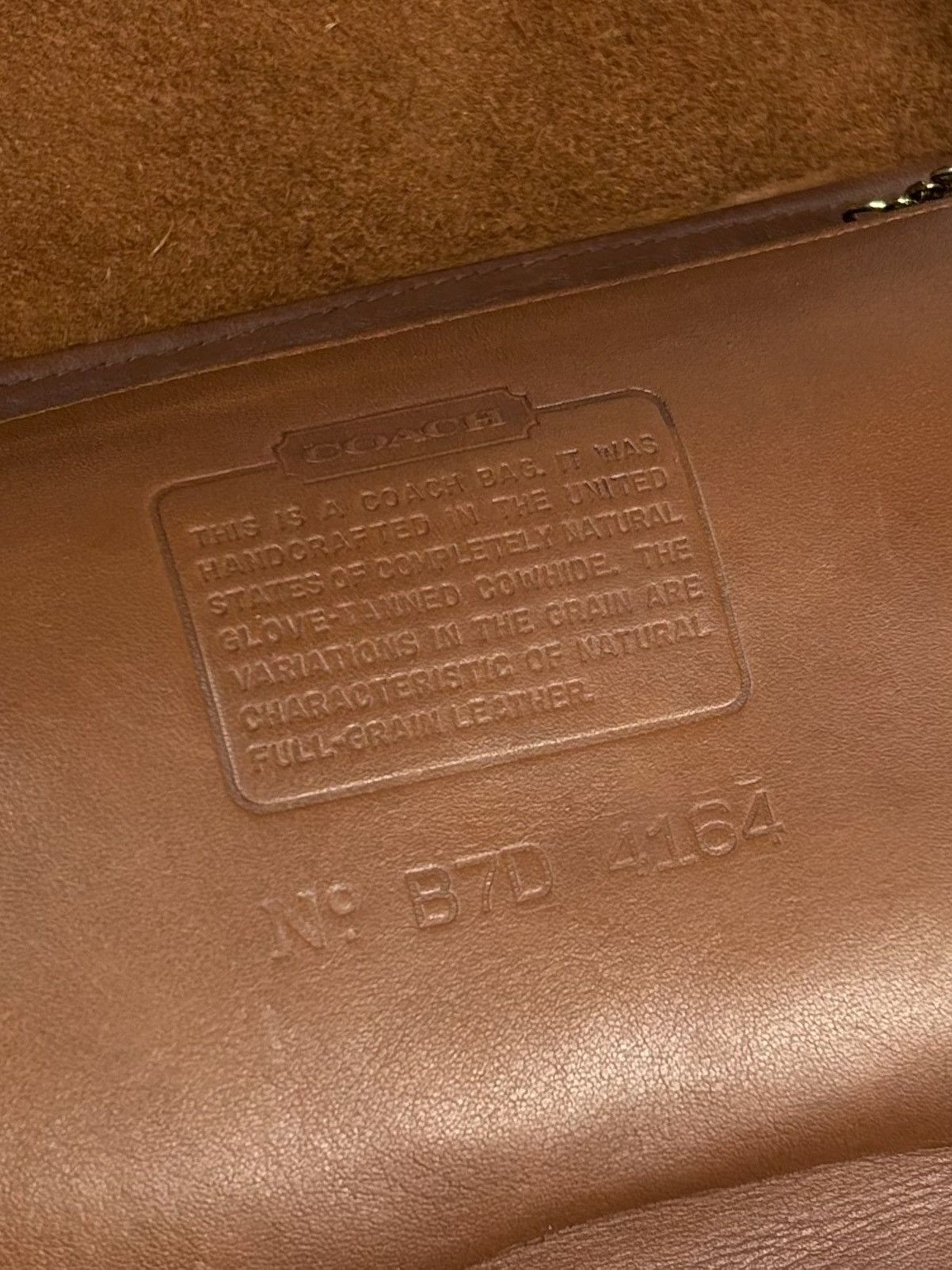 Coach × Louis Vuitton × Vintage RARE VINTAGE COACH LEATHER BAG Size ONE SIZE - 11 Thumbnail