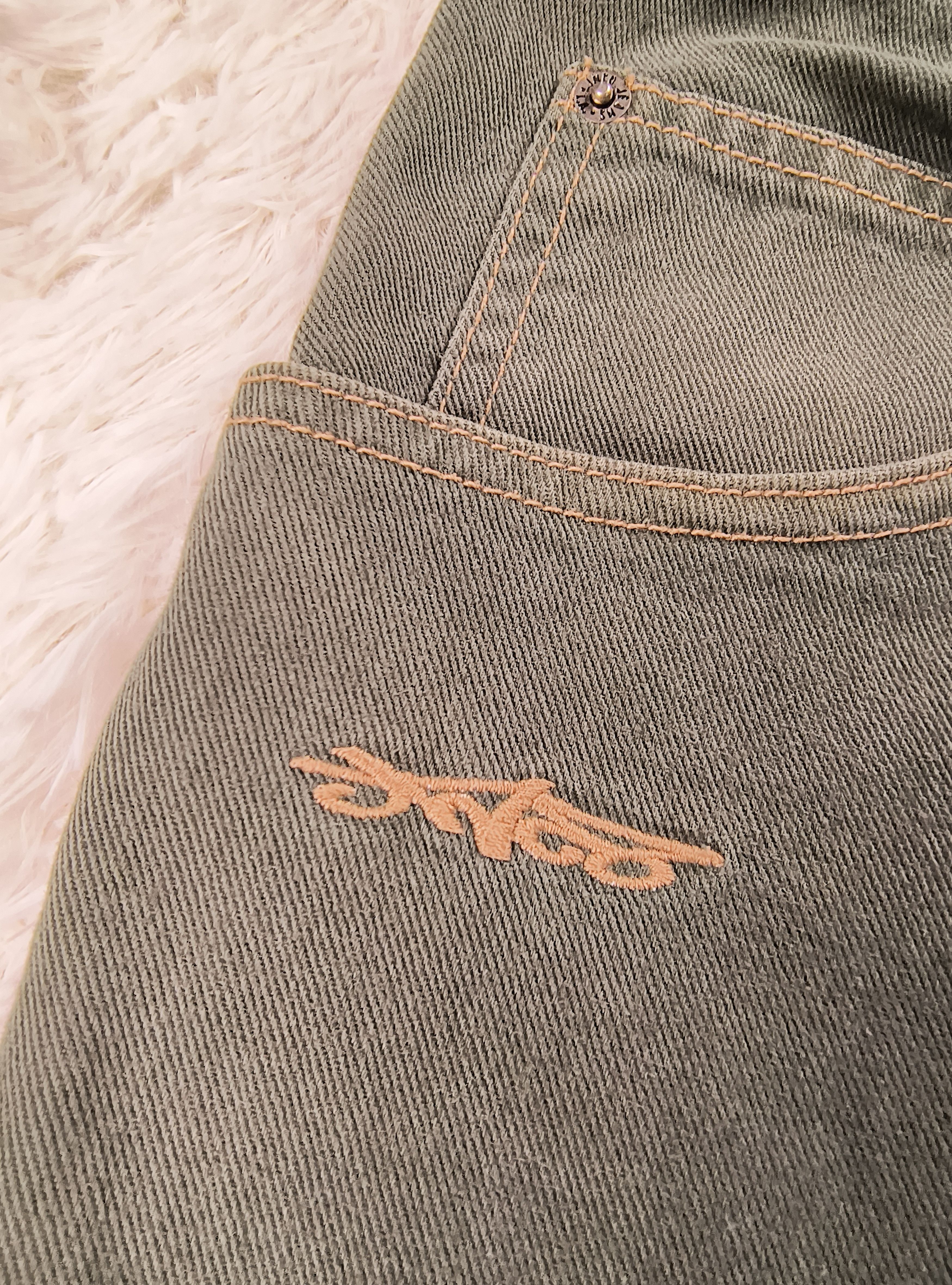JNCO Vintage JNCO olive denim jeans Size US 33 - 2 Thumbnail
