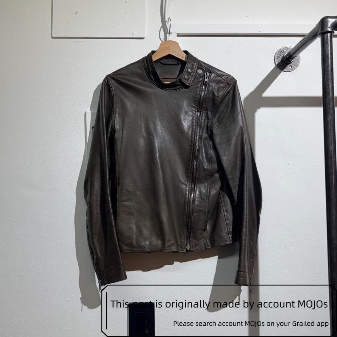 Maison Margiela Sz 46 Maison Margiela 10SS Line14 Leather Jacket mojos064 Size US S / EU 44-46 / 1 - 2 Thumbnail