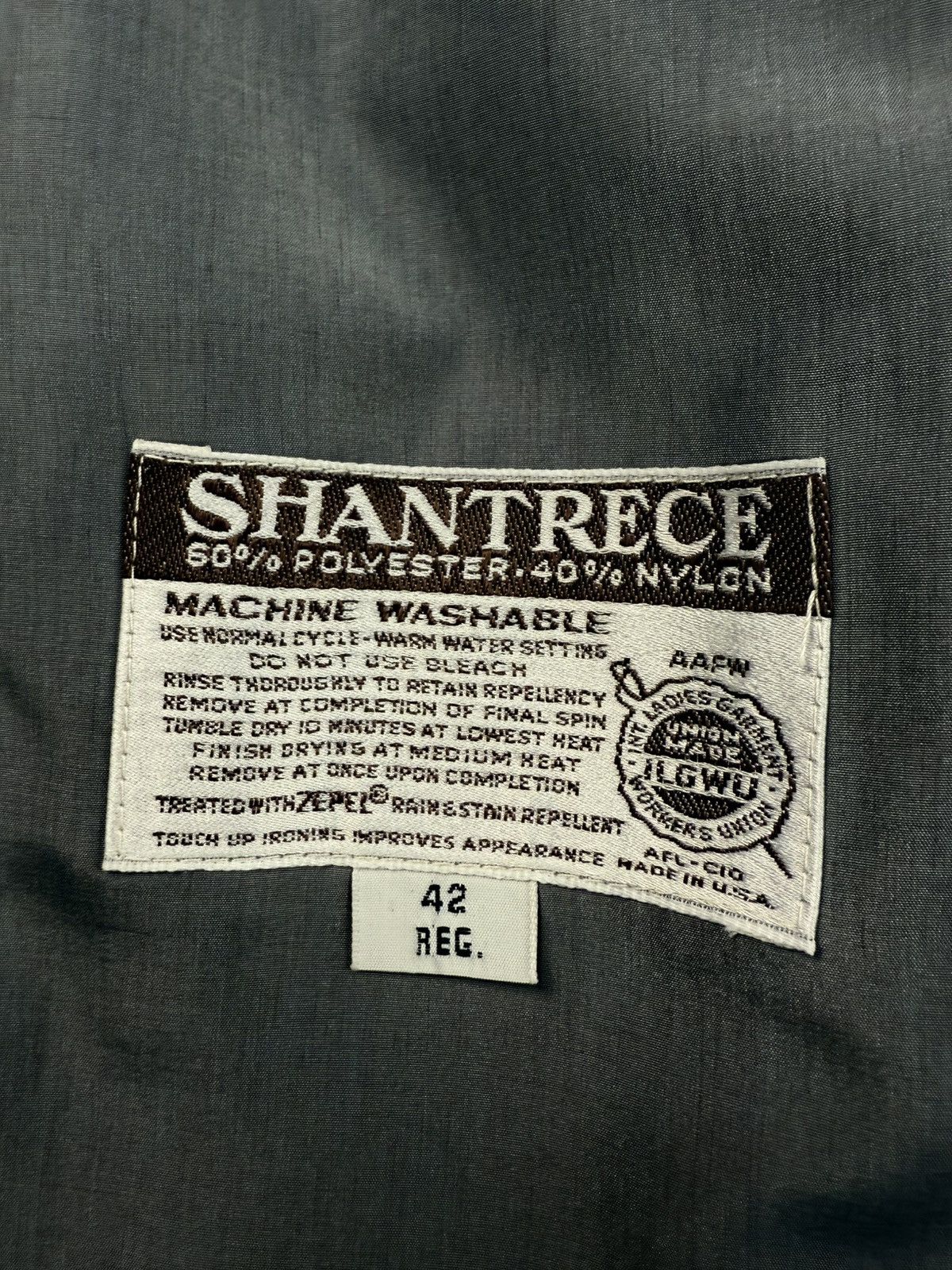 Misty Harbor Vintage Misty Harbor Trench Coat 42R USA Gray Size US L / EU 52-54 / 3 - 4 Thumbnail