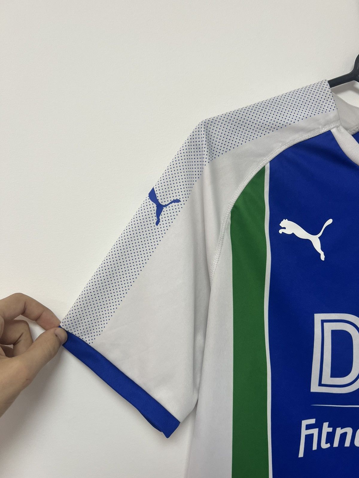 Puma × Vintage Wigan Athletic 2018/19 Home Jersey Puma Football Shirt sz L Size US L / EU 52-54 / 3 - 6 Thumbnail