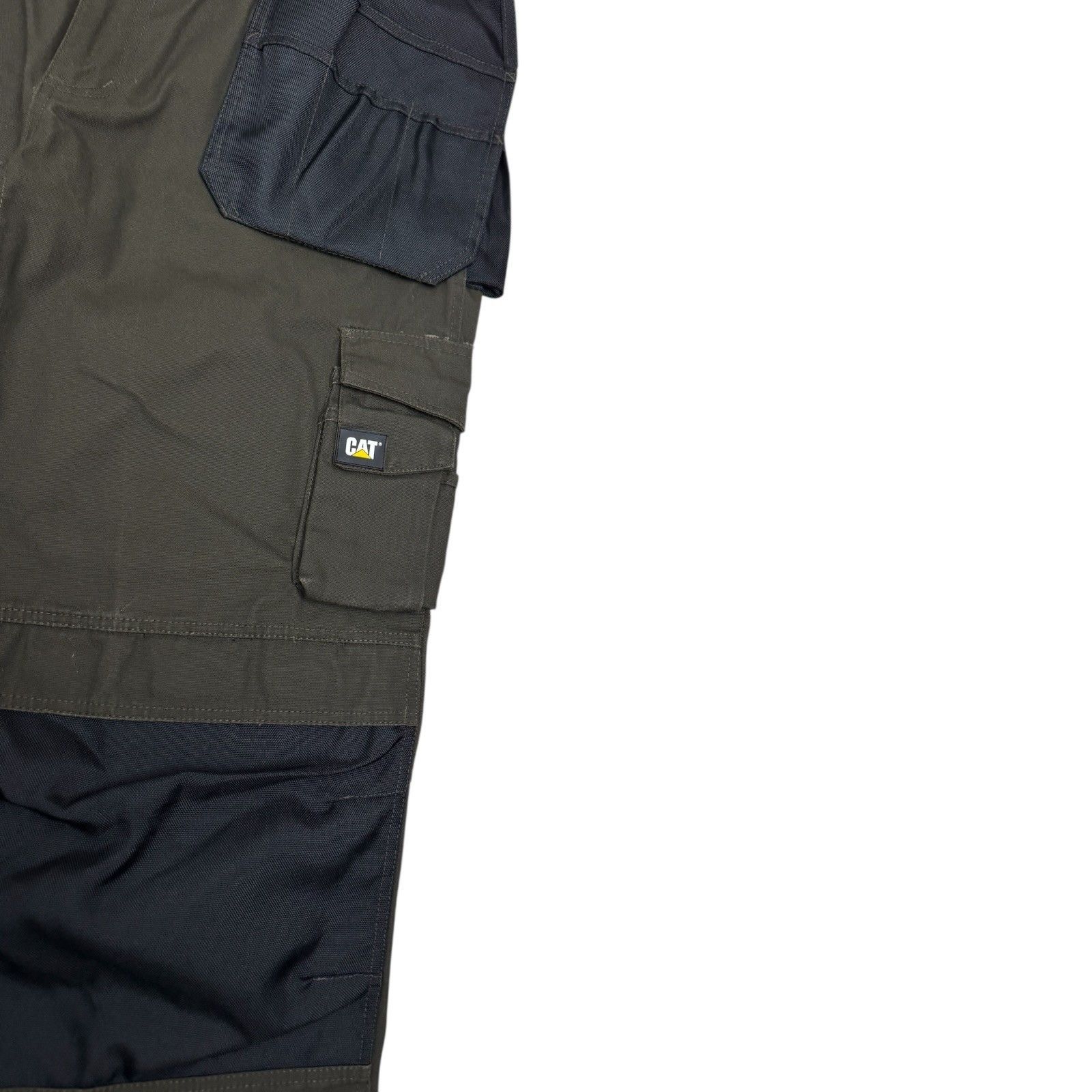 Caterpillar CAT CATERPILLAR Double Knee Canvas Tool Work Pants 40x28 Size US 40 / EU 56 - 6 Thumbnail