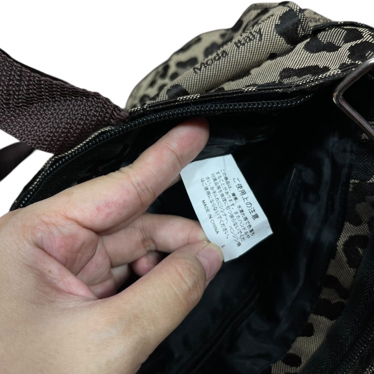 Valentino VALENTINO ROSSA Leopard Print Multi Pocket Crossbody Bag Size ONE SIZE - 6 Thumbnail
