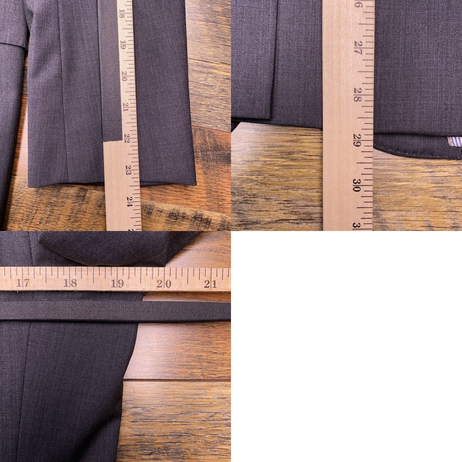 Brooks Brothers Brooks Brothers Explorer Regent Fit Blazer 38 Short Gray Wool Stretch New Size US 38 / EU 54 - 10 Thumbnail