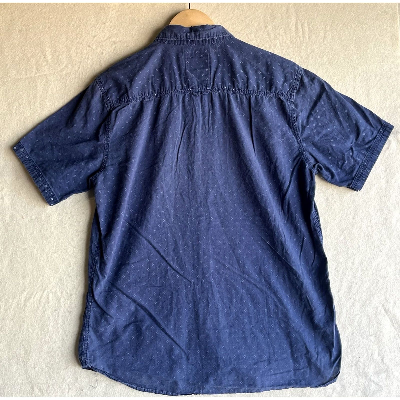 Cotton On Cotton On Men Button-Up Shirt Blue Large Casual Long Sleeve Collared Size Large Size US L / EU 52-54 / 3 - 2 Thumbnail