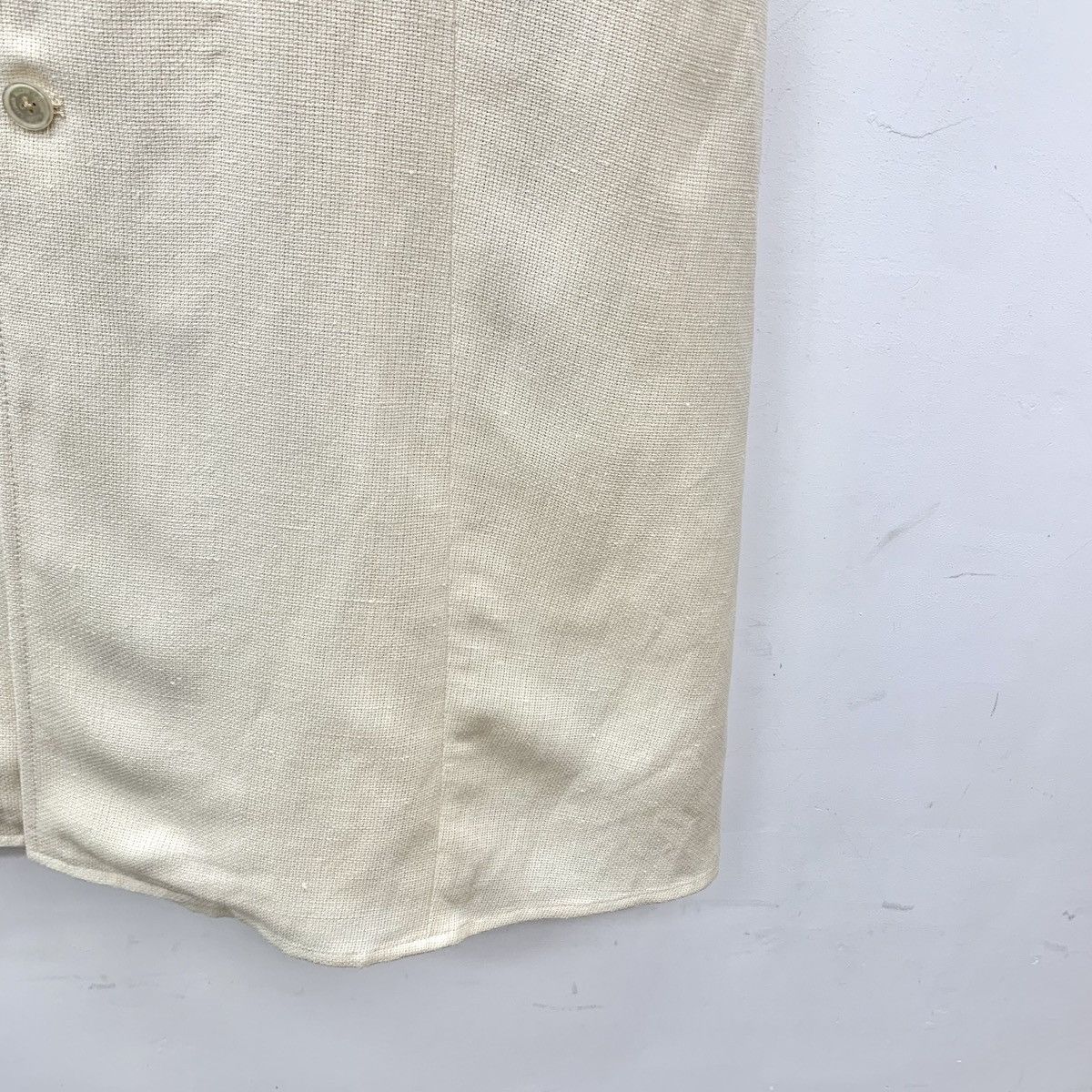 Ralph Lauren Ralph Lauren Linen V-neck Sleeveless Waistcoat Dress K26WX Size L / US 10 / IT 46 - 5 Thumbnail