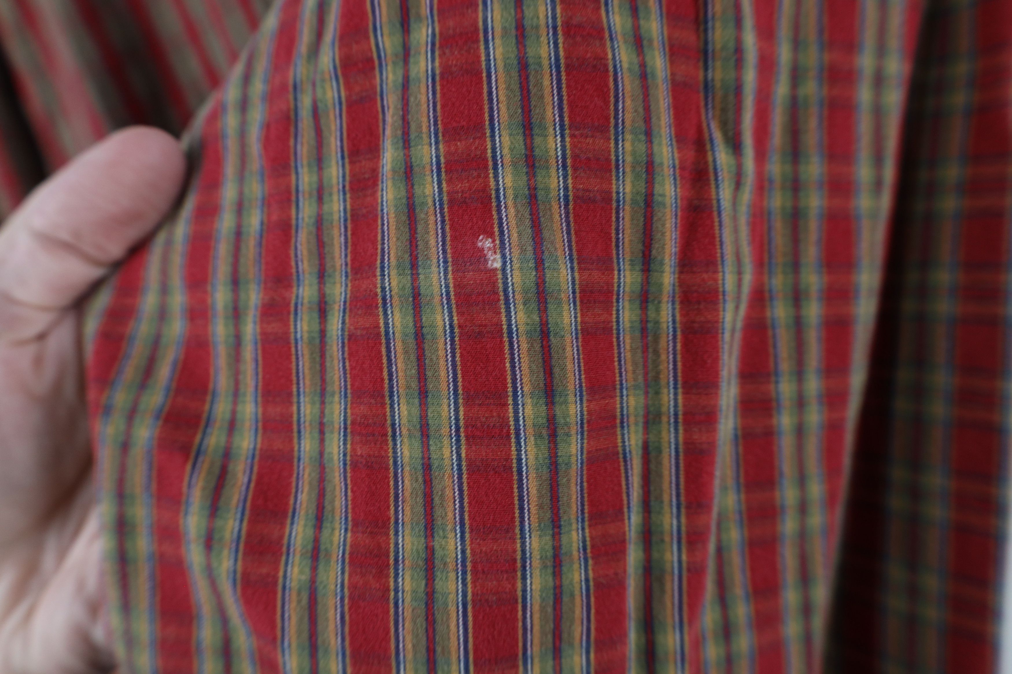 Nautica × Vintage Vintage 90s Nautica Collared Button Down Shirt Plaid Cotton Size US S / EU 44-46 / 1 - 6 Thumbnail