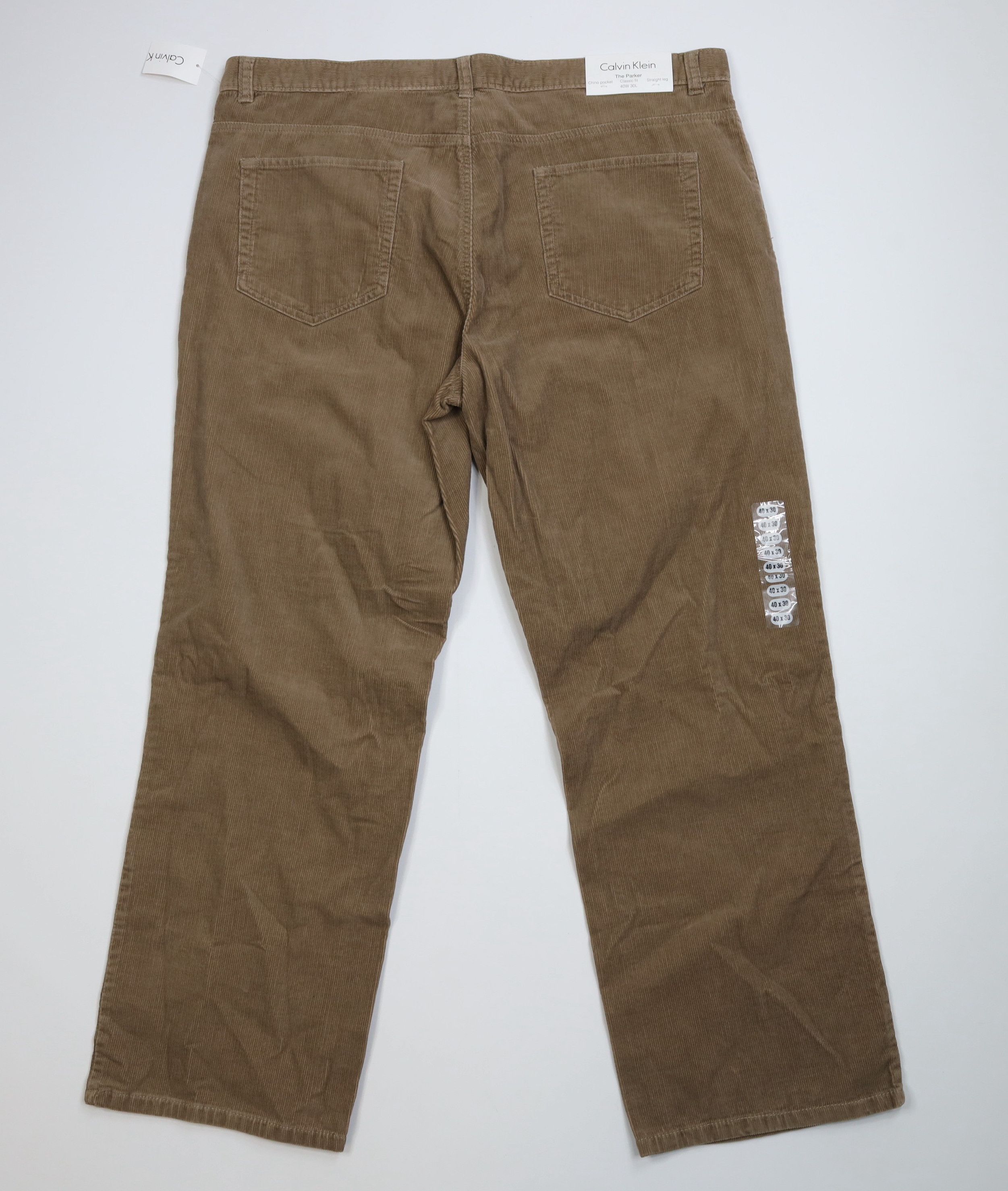 Calvin Klein Deadstock Vintage Y2K Calvin Klein Wide Leg Corduroy Pants Size US 40 / EU 56 - 8 Thumbnail