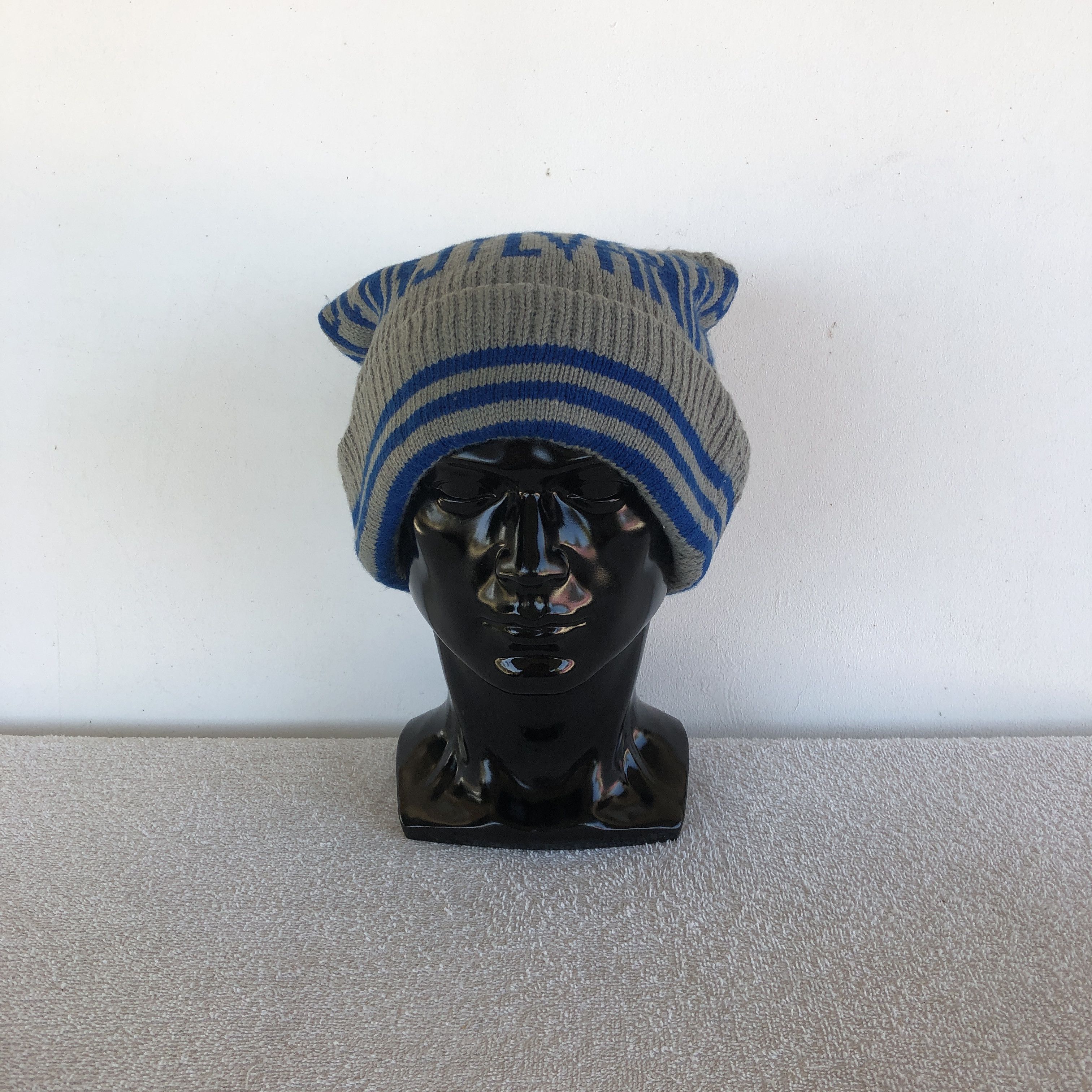 Japanese Brand Vintage Pennsylvania Humor Beanie Pom Pom Snow Caps Hats Size ONE SIZE - 2 Thumbnail