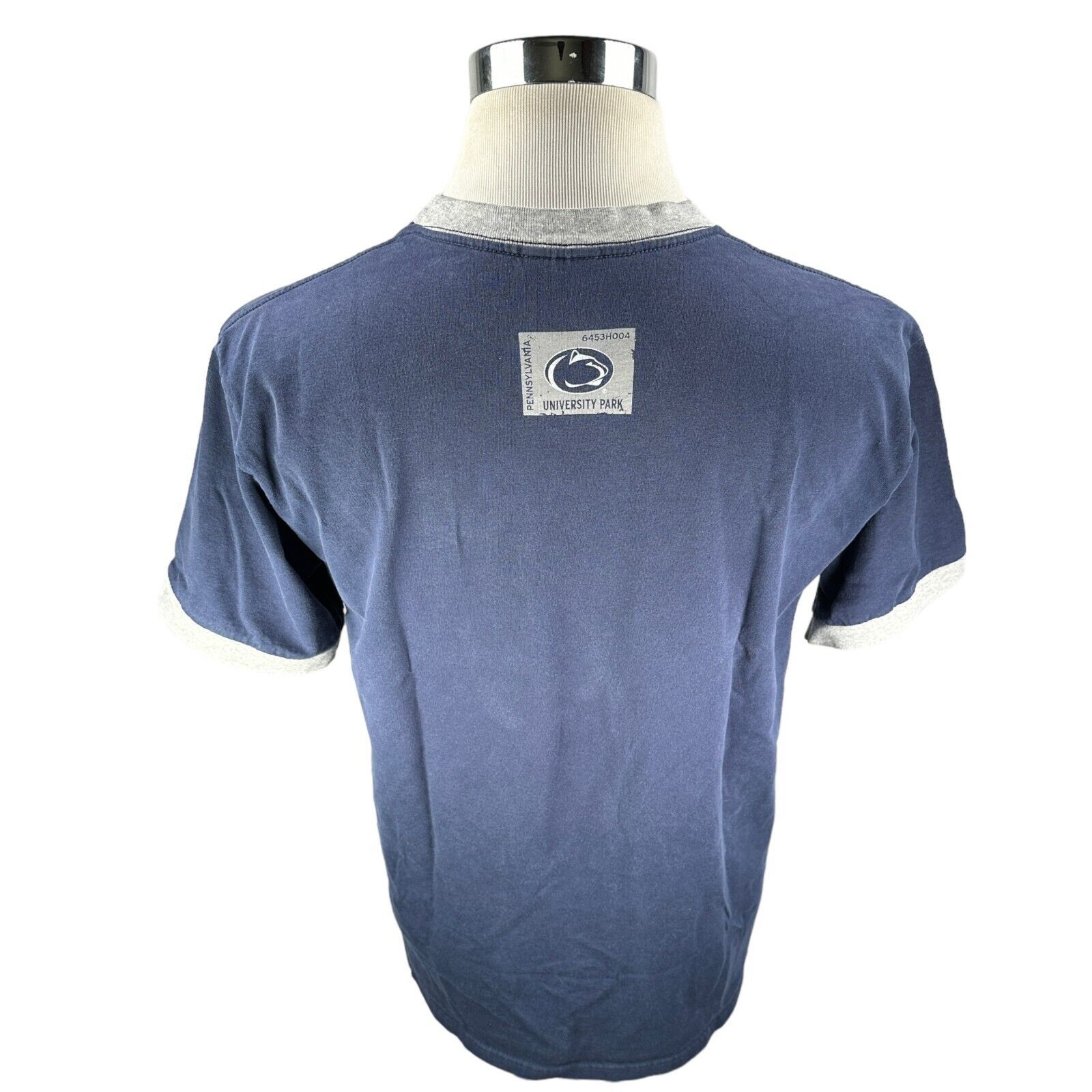 Nike Vintage Nike Penn State Ringer T-Shirt Medium Navy 90s Size US M / EU 48-50 / 2 - 5 Thumbnail