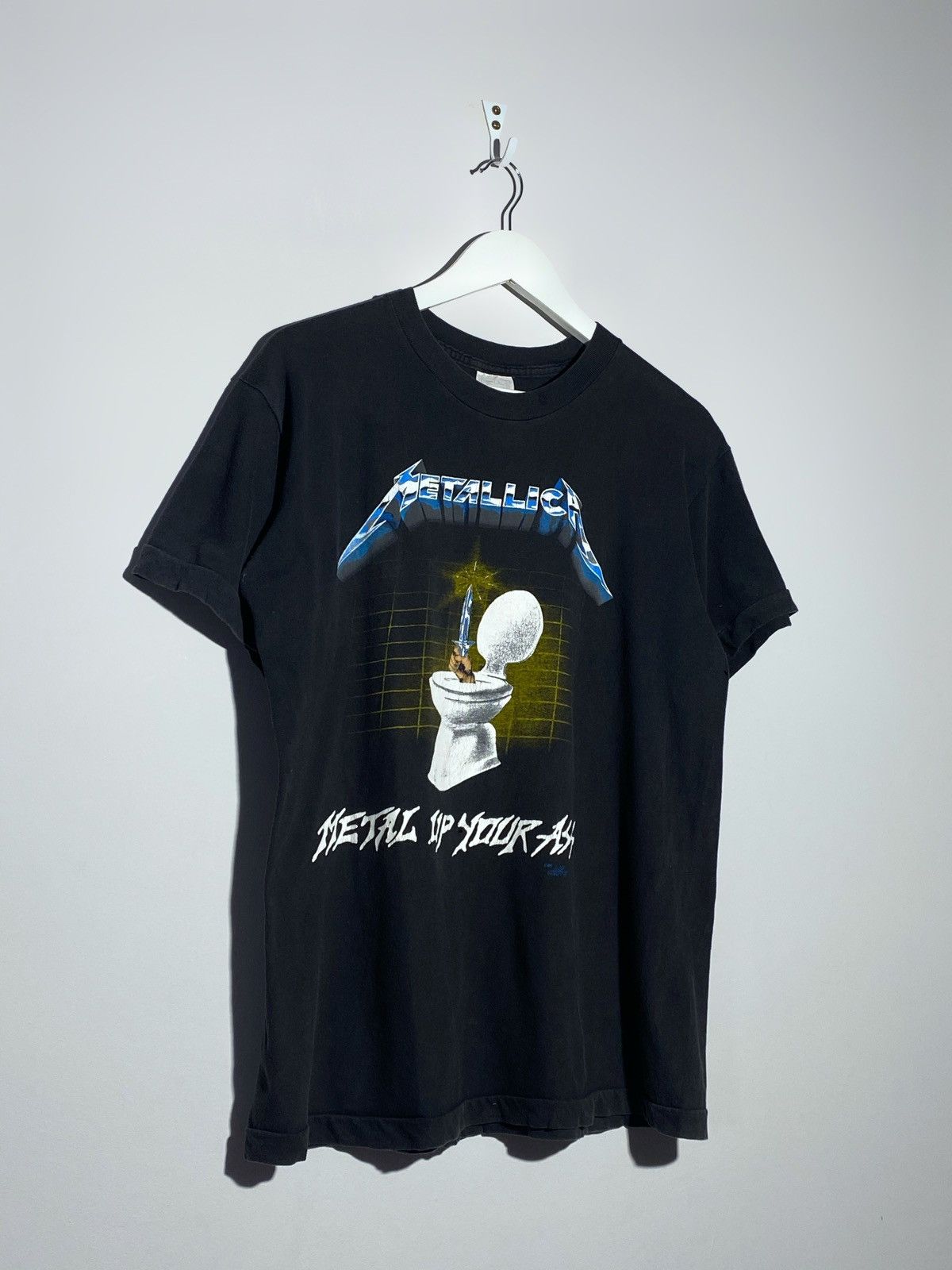 1985 Metallica Metal Up Your Ass Size Medium Kanye West Wear