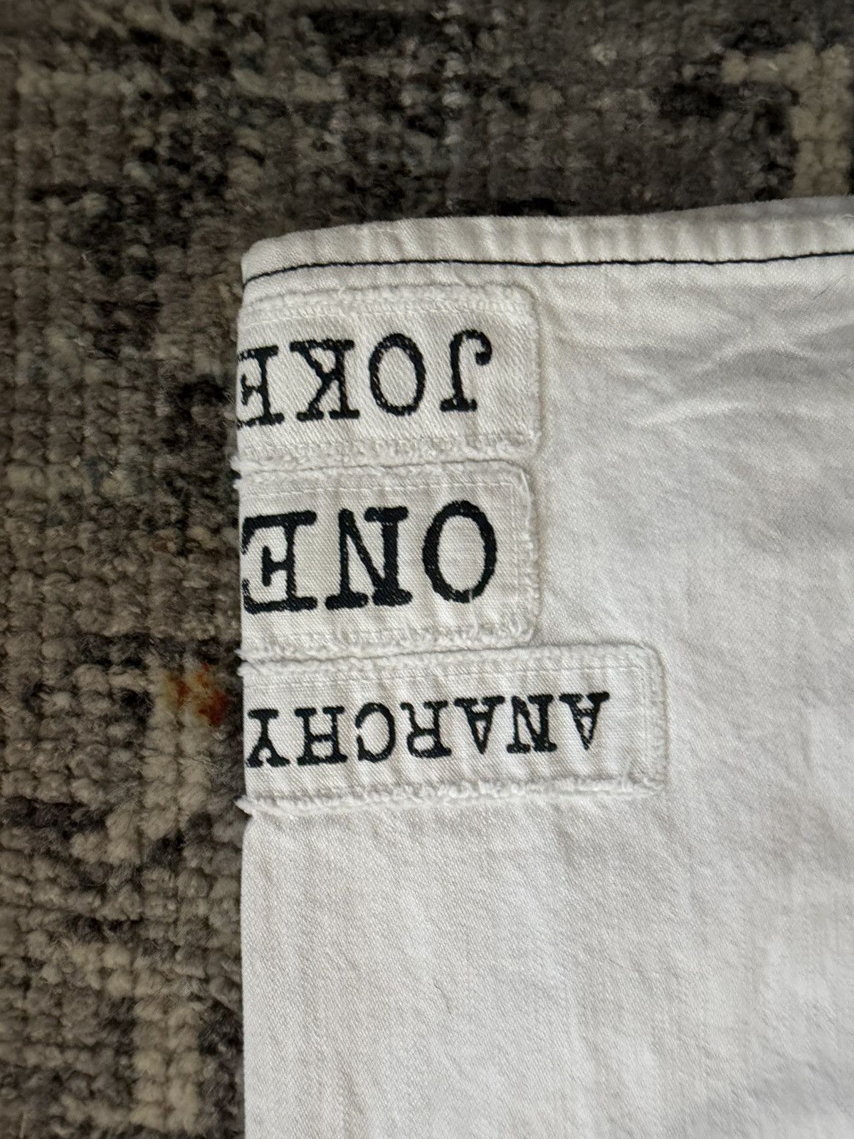 Number (N)ine Ss03 Number (N)ine patchwork poem jeans Size US 30 / EU 46 - 15 Thumbnail