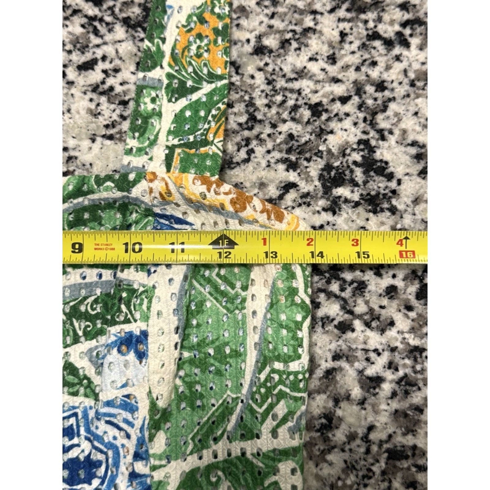 Farm Rio Farm Rio Women’s Tropical Tile Dress XS Travel Multicolor A-Line Midi Vacation Womens Size XS / US 0-2 / IT 36-38 - 7 Thumbnail