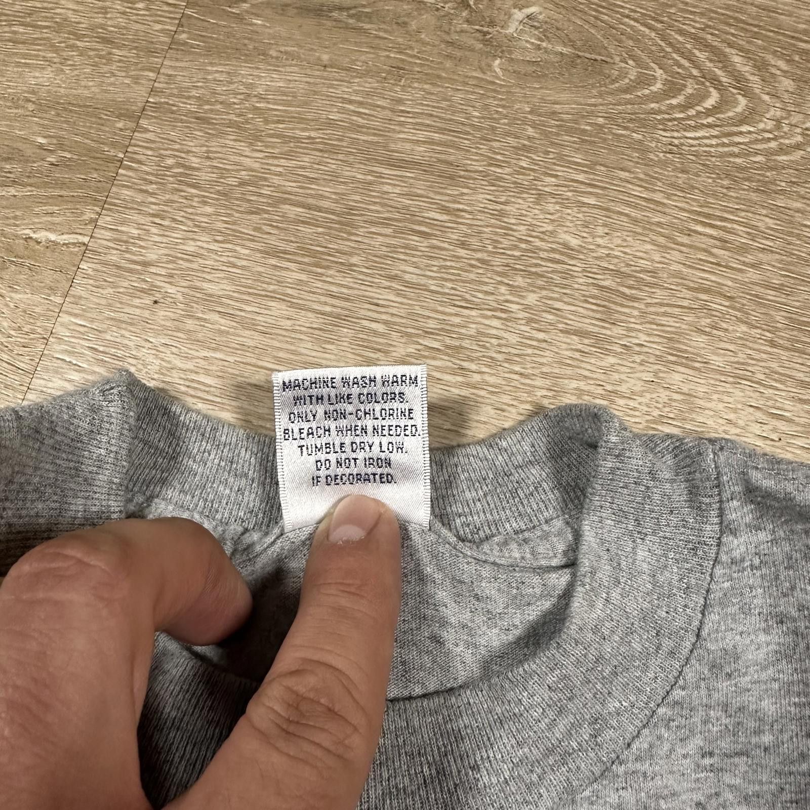 Index Intex Mens T-Shirt Large Gray America United We Stand Embro Size US L / EU 52-54 / 3 - 5 Thumbnail