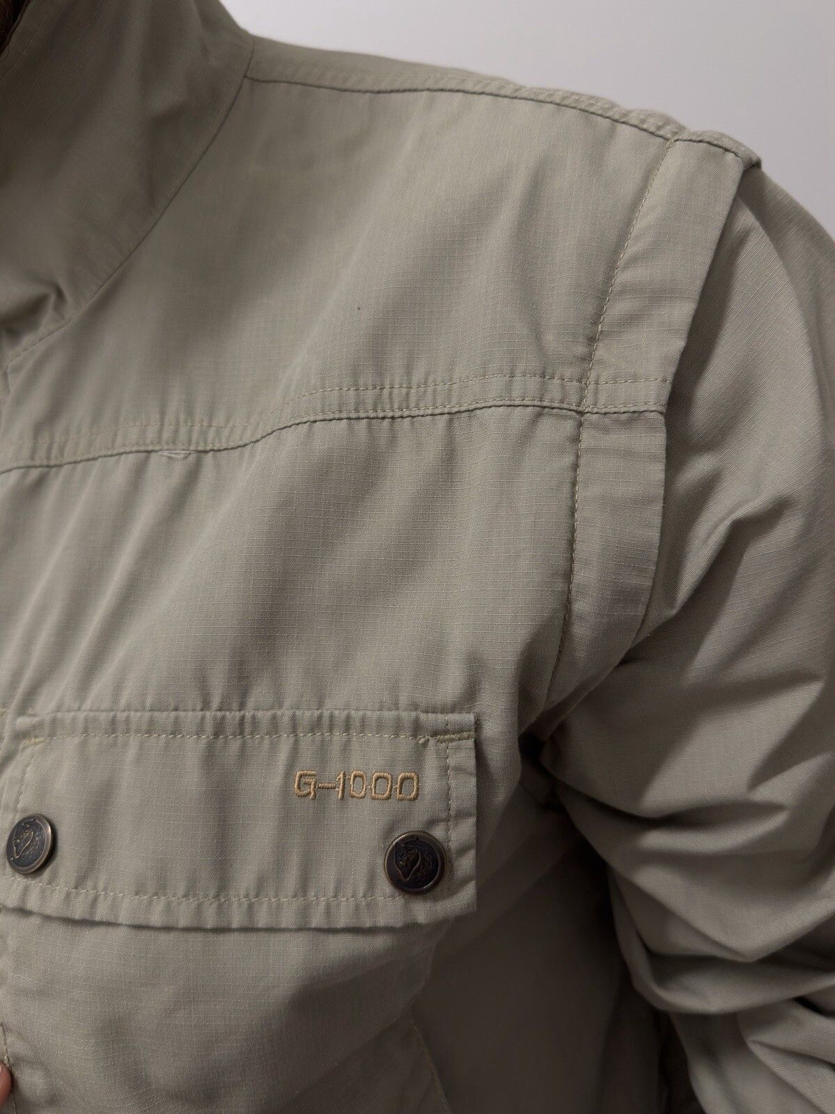 Fjallraven Fjallraven G-1000 Mens Jacket Multipocket Transformer Hiking Size US M / EU 48-50 / 2 - 14 Thumbnail