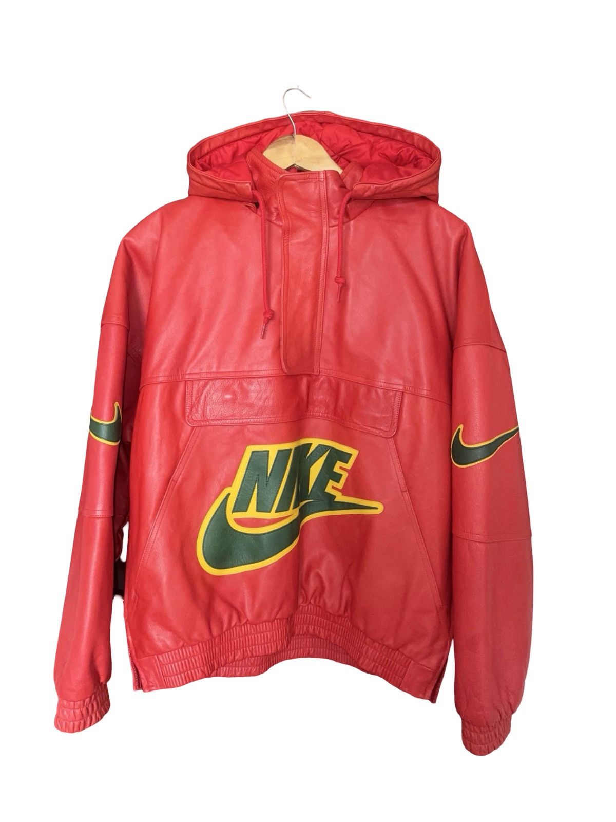 Nike × Supreme Supreme FW19 Nike Leather Anorak Size US M / EU 48-50 / 2 - 1 Thumbnail