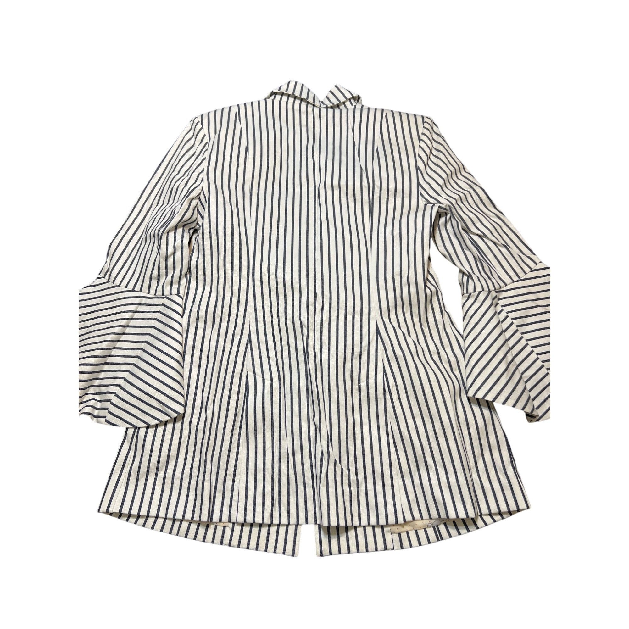 Other Cabi Striped Blazer White Black Stripes Bell Sleeves One But Size S / US 4 / IT 40 - 5 Thumbnail