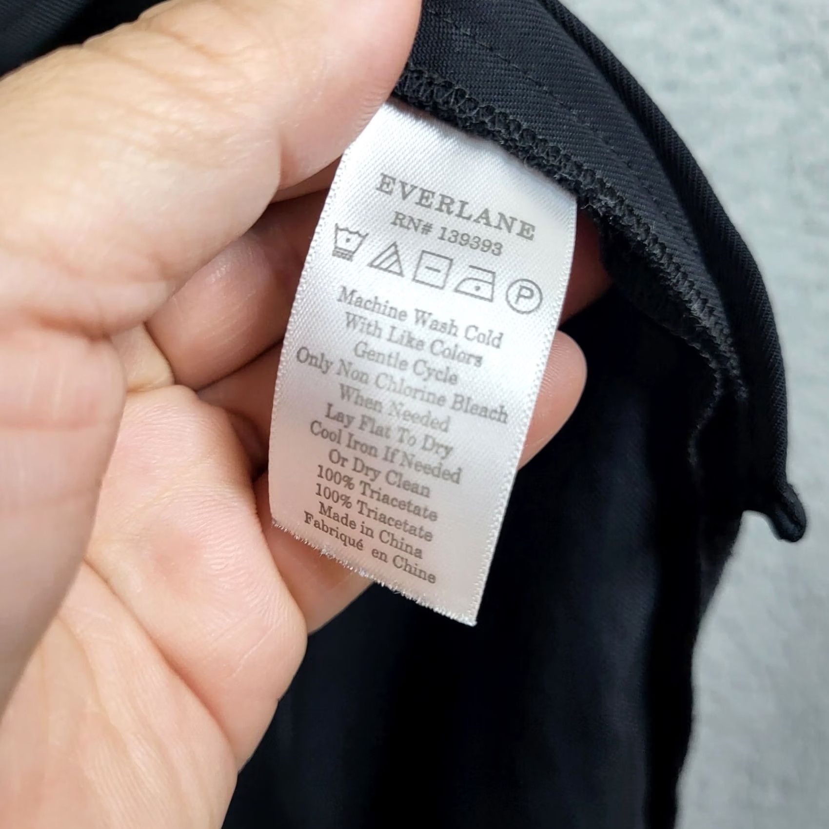 Everlane Evelane Womens black Cap sleeve Wrap dress Size 4 - Casual, Size S / US 4 / IT 40 - 7 Thumbnail