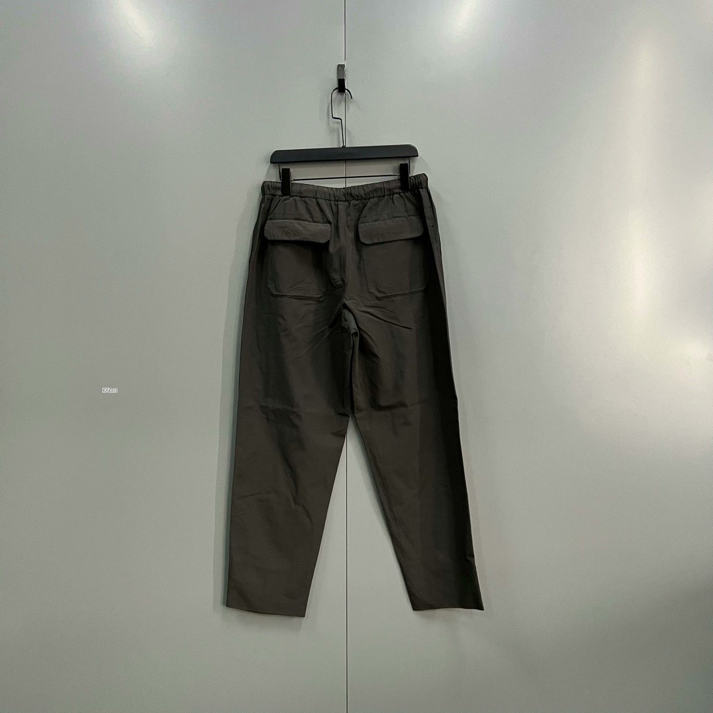 Hermes HERMES Solid Spliced Pocket Drawstring Pants Size US 26 / EU 42 - 2 Thumbnail
