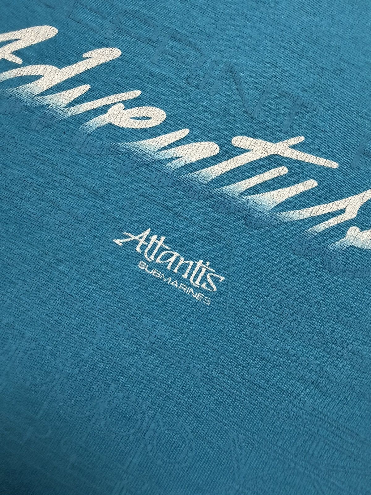 Vintage VINTAGE ATLANTIS SUBMARINES TEE , SHIRT Size US M / EU 48-50 / 2 - 9 Thumbnail