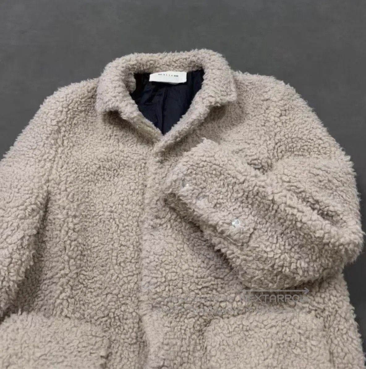 1017 ALYX 9SM White Long Sherpa Coat . Size US M / EU 48-50 / 2 - 3 Thumbnail