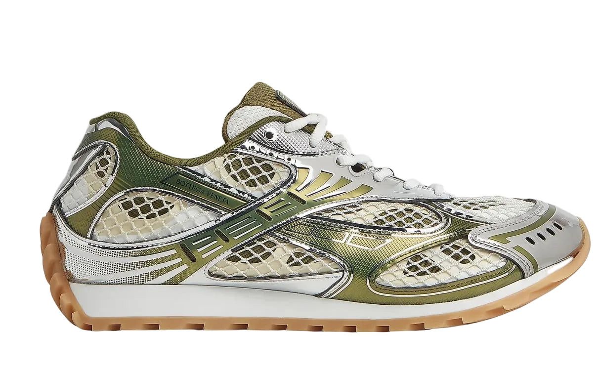 Bottega Veneta Bottega Orbit Sneaker Green/Silver Size US 8.5 / EU 41-42 - 1 Thumbnail