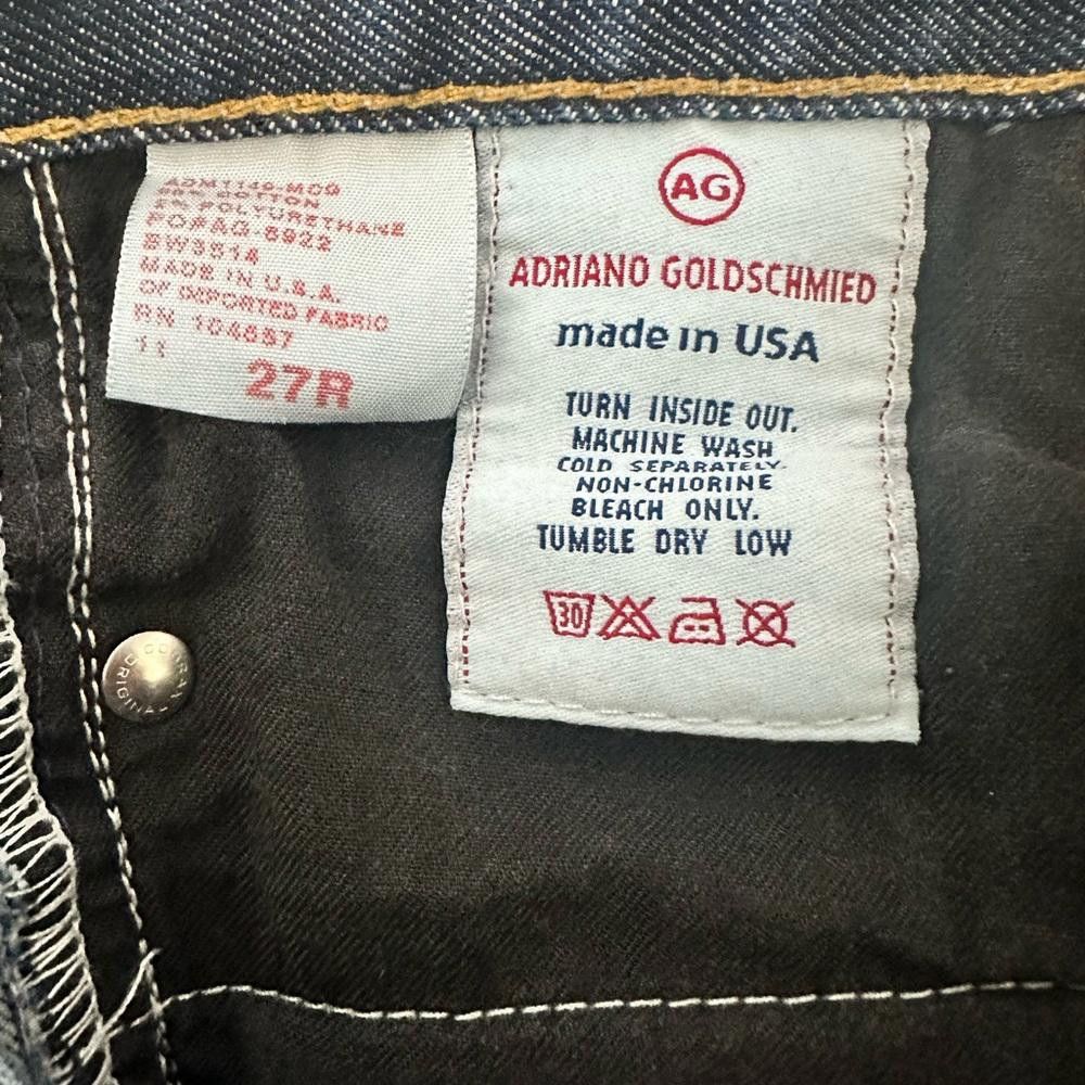 AG Adriano Goldschmied AG Adriano Goldschmied Jeans The Athena Debum Capri 27 Size 27" / US 4 / IT 40 - 8 Thumbnail