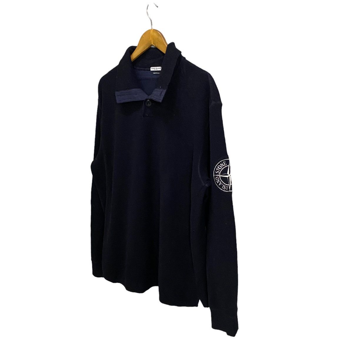 Stone Island STONE ISLAND HALF BUTTON SWEATER Size US XL / EU 56 / 4 - 3 Thumbnail