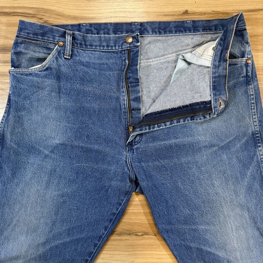 Wrangler Wrangler Cowboy Cut Mens Jeans W42 L30 Prewashed Size US 42 / EU 58 - 2 Thumbnail