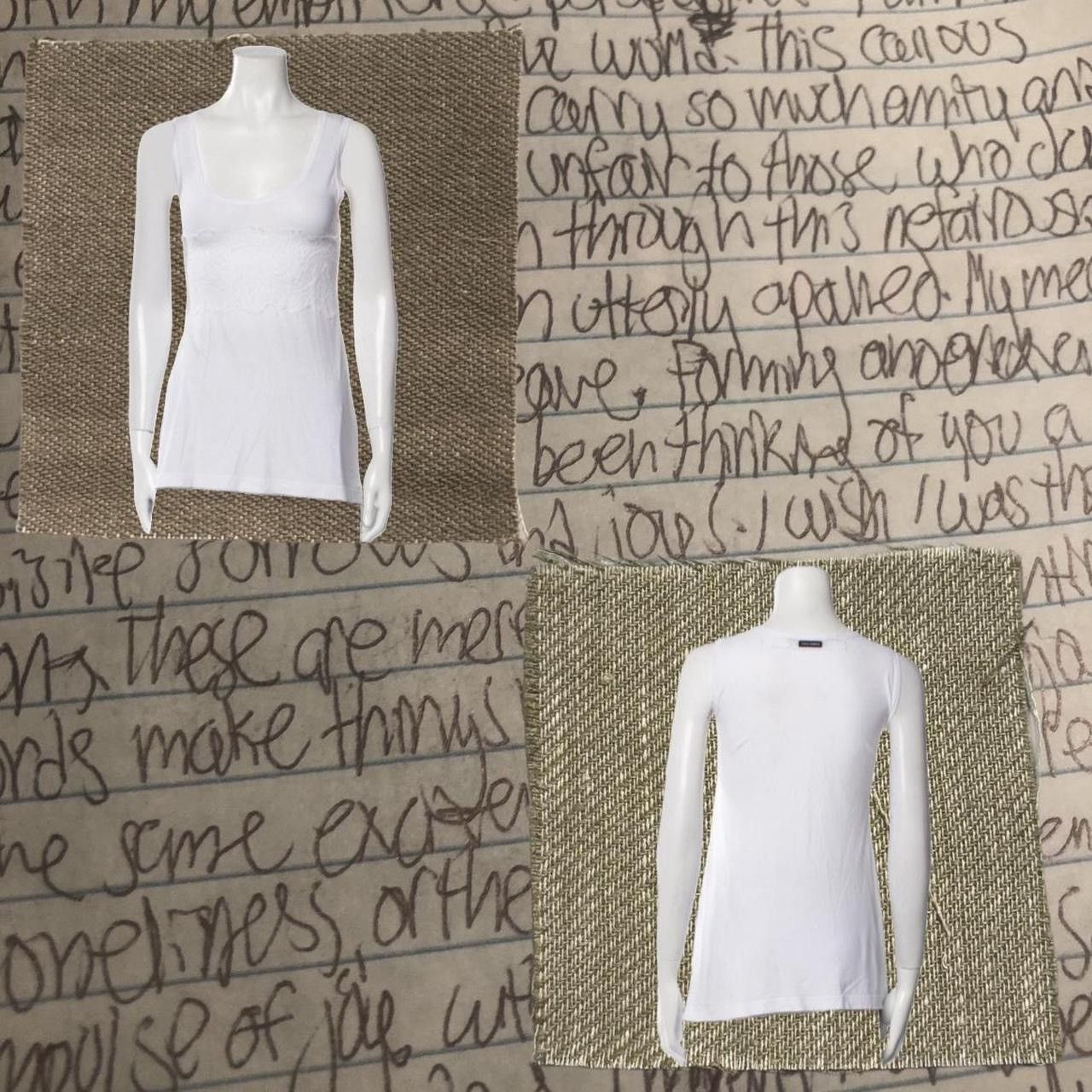 Escada vintage dolce & gabbana lace embellished tank top Size M / US 6-8 / IT 42-44 - 3 Thumbnail