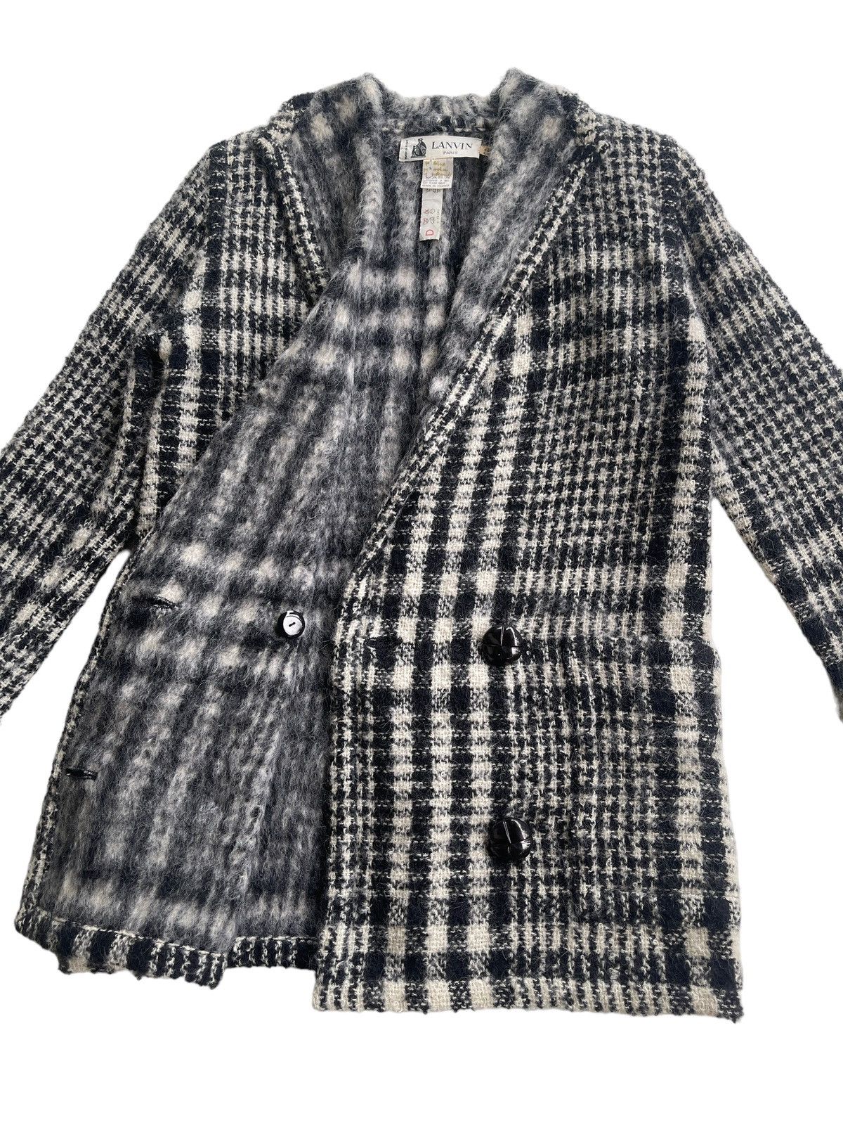 Lanvin Lanvin Mohair Luxury Coat Size S / US 4 / IT 40 - 7 Thumbnail