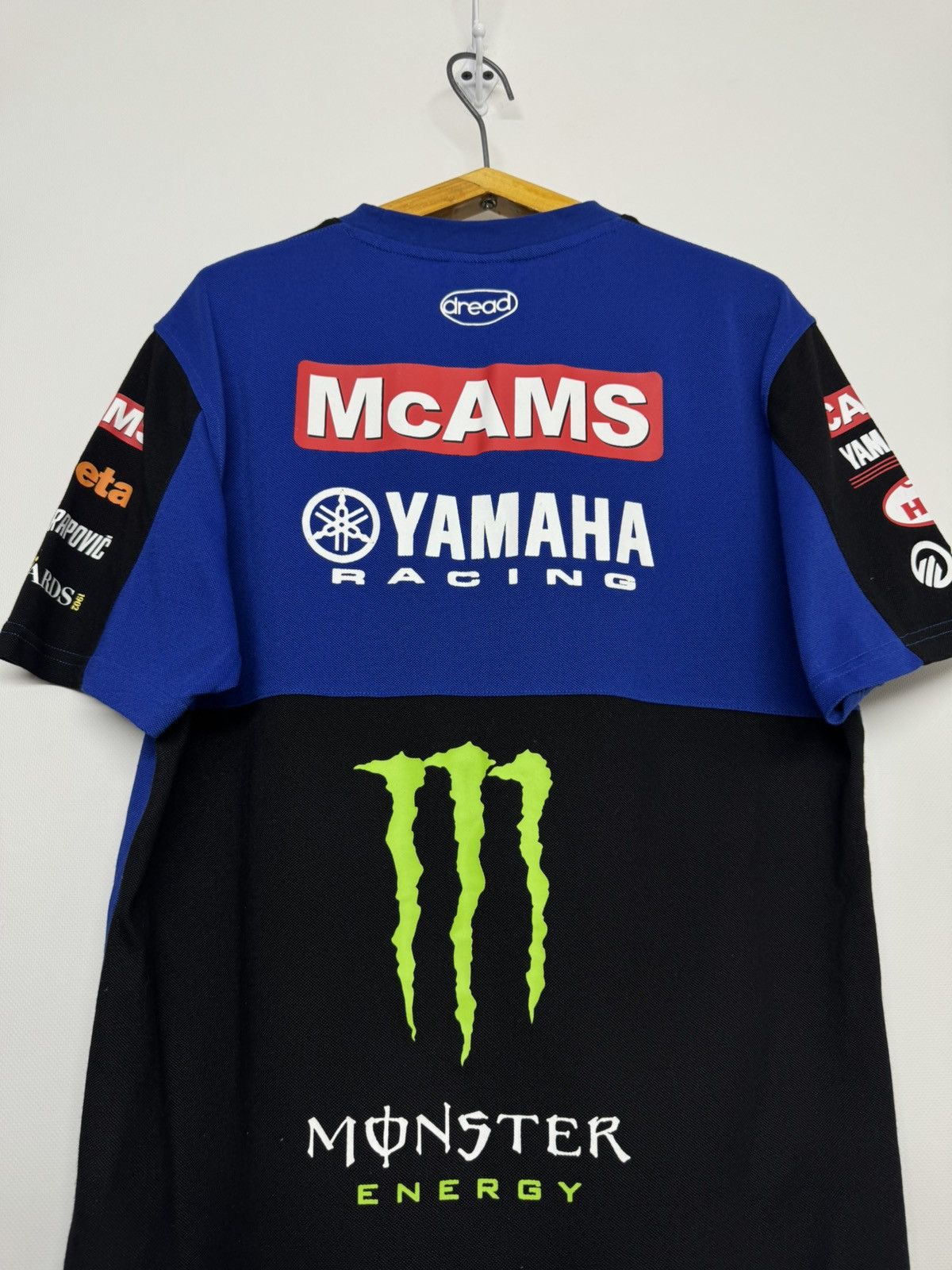 Yamaha Vintage Y2k Yamaha Mcams British Superbikes Team T Shirt Size US S / EU 44-46 / 1 - 9 Thumbnail