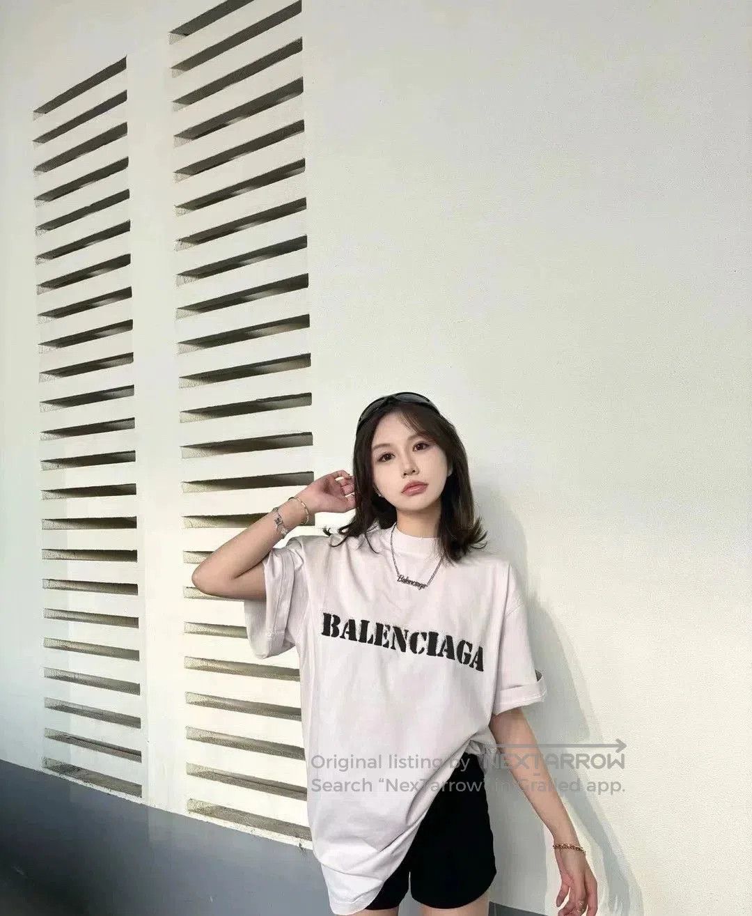 Balenciaga Balenciaga SS24 Logo Distressed Crewneck Tee. Size US XS / EU 42 / 0 - 5 Thumbnail